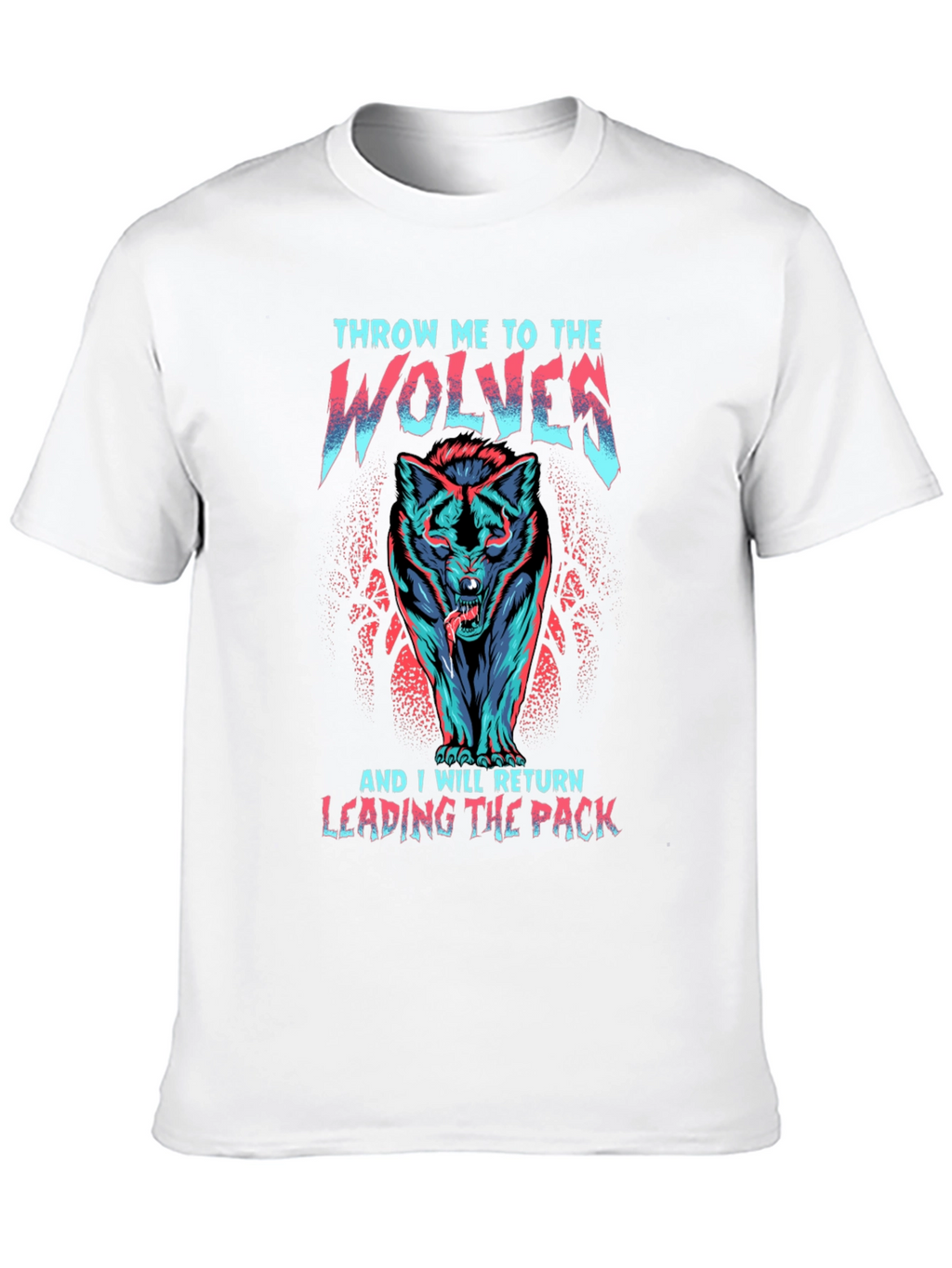Wolf Pack Leader Graphic T-Shirt