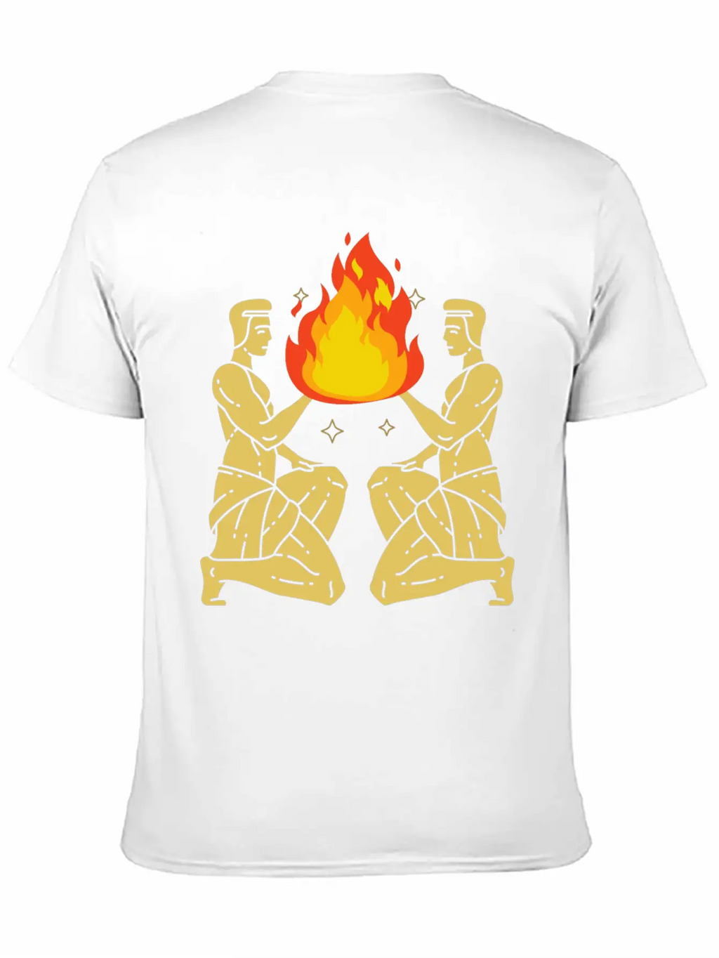 Twin Flame Connection Essential Cotton Tee For Daily Outfits – Unisex Style