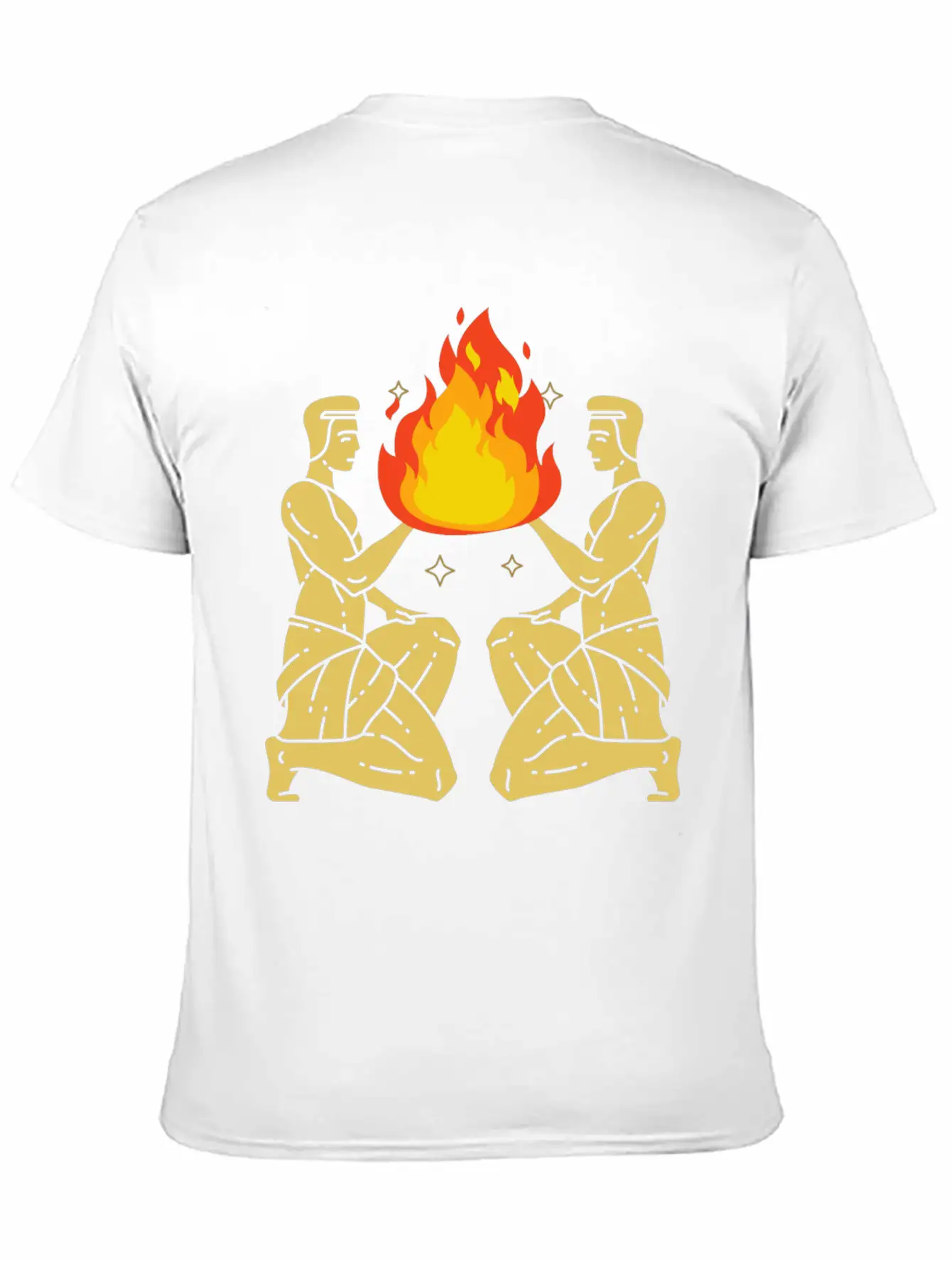 Twin Flame Connection Essential Cotton Tee For Daily Outfits – Unisex Style