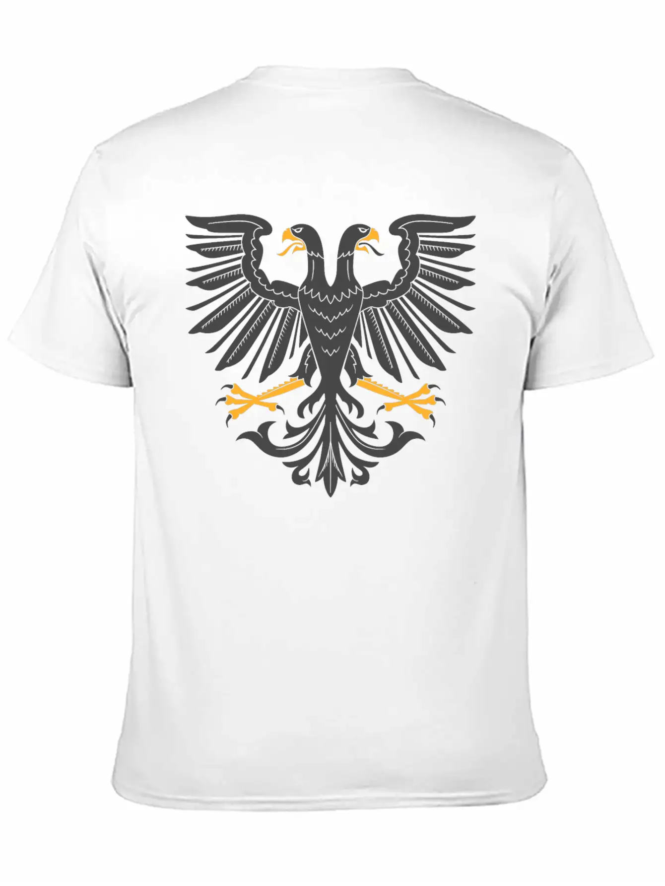 Two Headed Eagle Breathable Soft Cotton T-Shirt – Timeless Casual Look