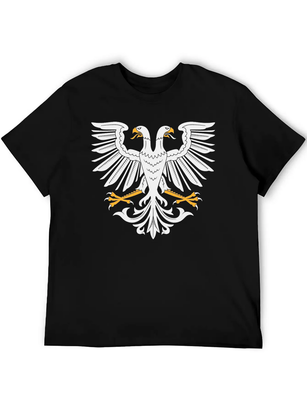 Two Headed Eagle Breathable Soft Cotton T-Shirt – Timeless Casual Look