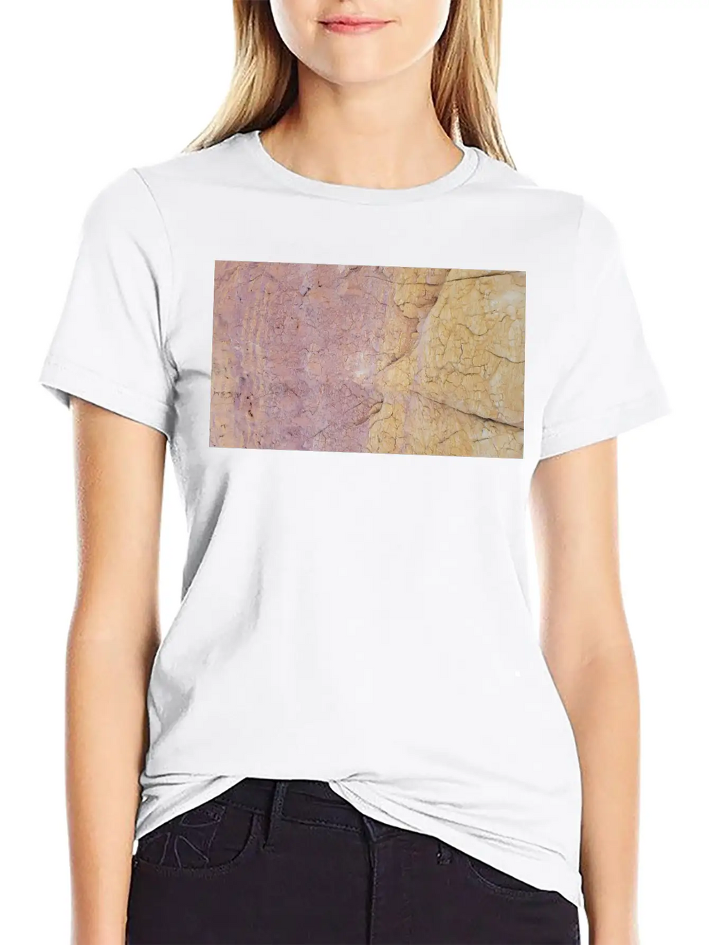 Two Tone Rock Unisex Short Sleeve Soft Cotton T-Shirt – Casual Everyday Wear