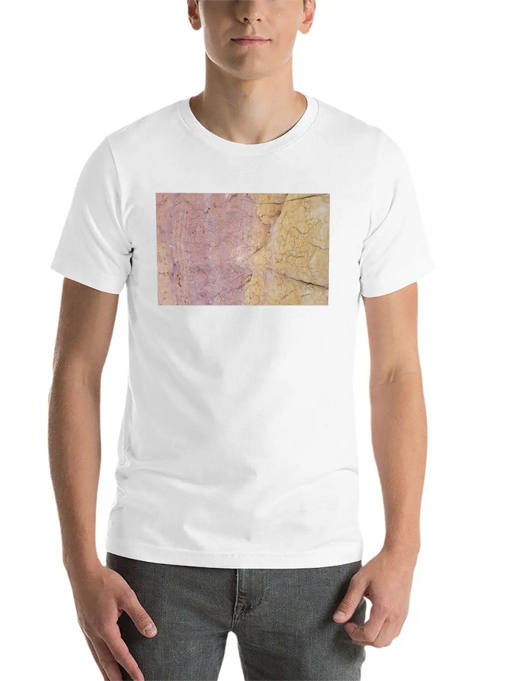 Two Tone Rock Unisex Short Sleeve Soft Cotton T-Shirt – Casual Everyday Wear