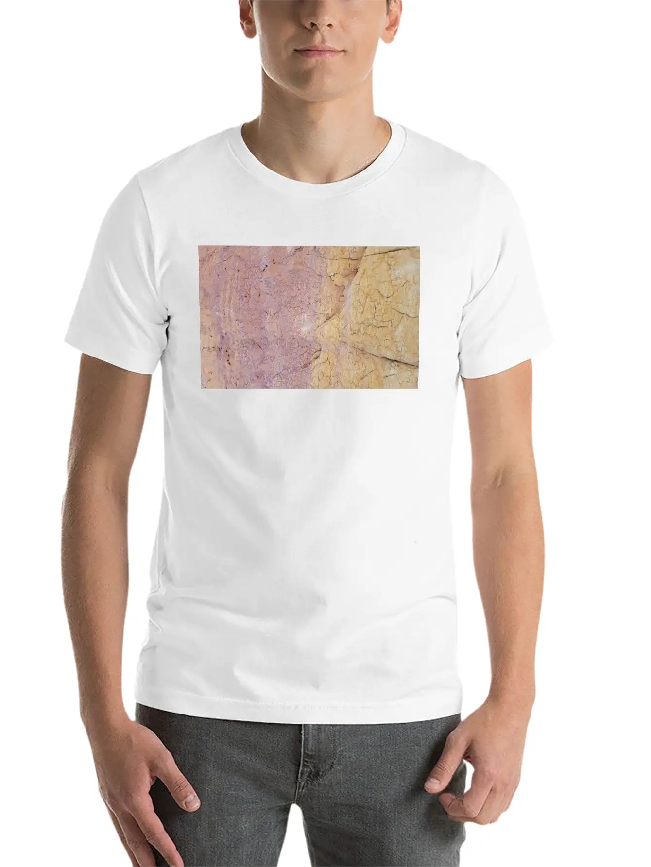 Two Tone Rock Unisex Short Sleeve Soft Cotton T-Shirt – Casual Everyday Wear