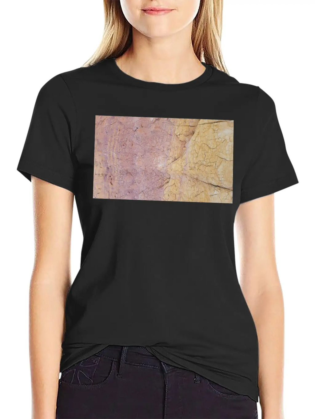 Two Tone Rock Unisex Short Sleeve Soft Cotton T-Shirt – Casual Everyday Wear