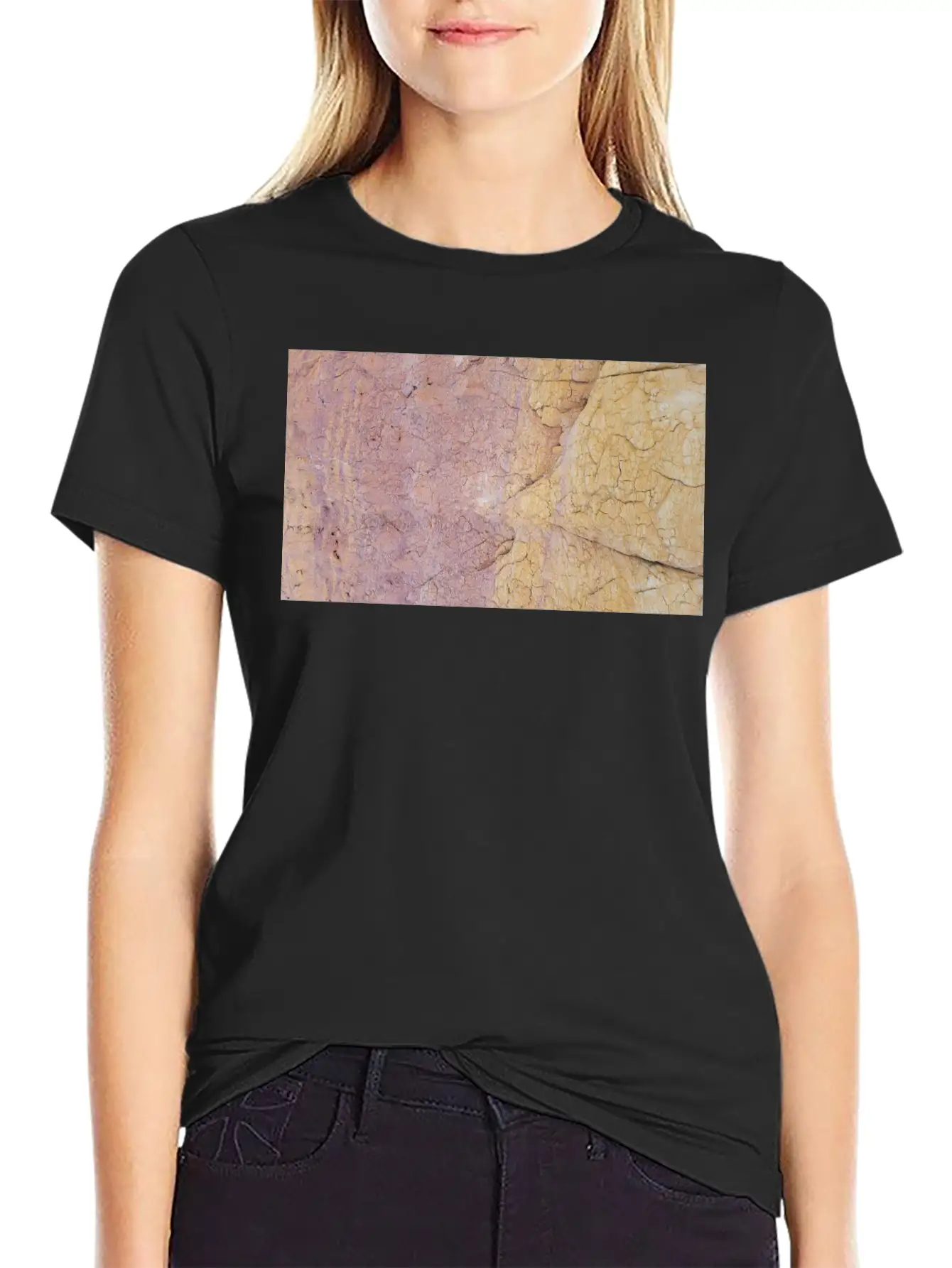 Two Tone Rock Unisex Short Sleeve Soft Cotton T-Shirt – Casual Everyday Wear