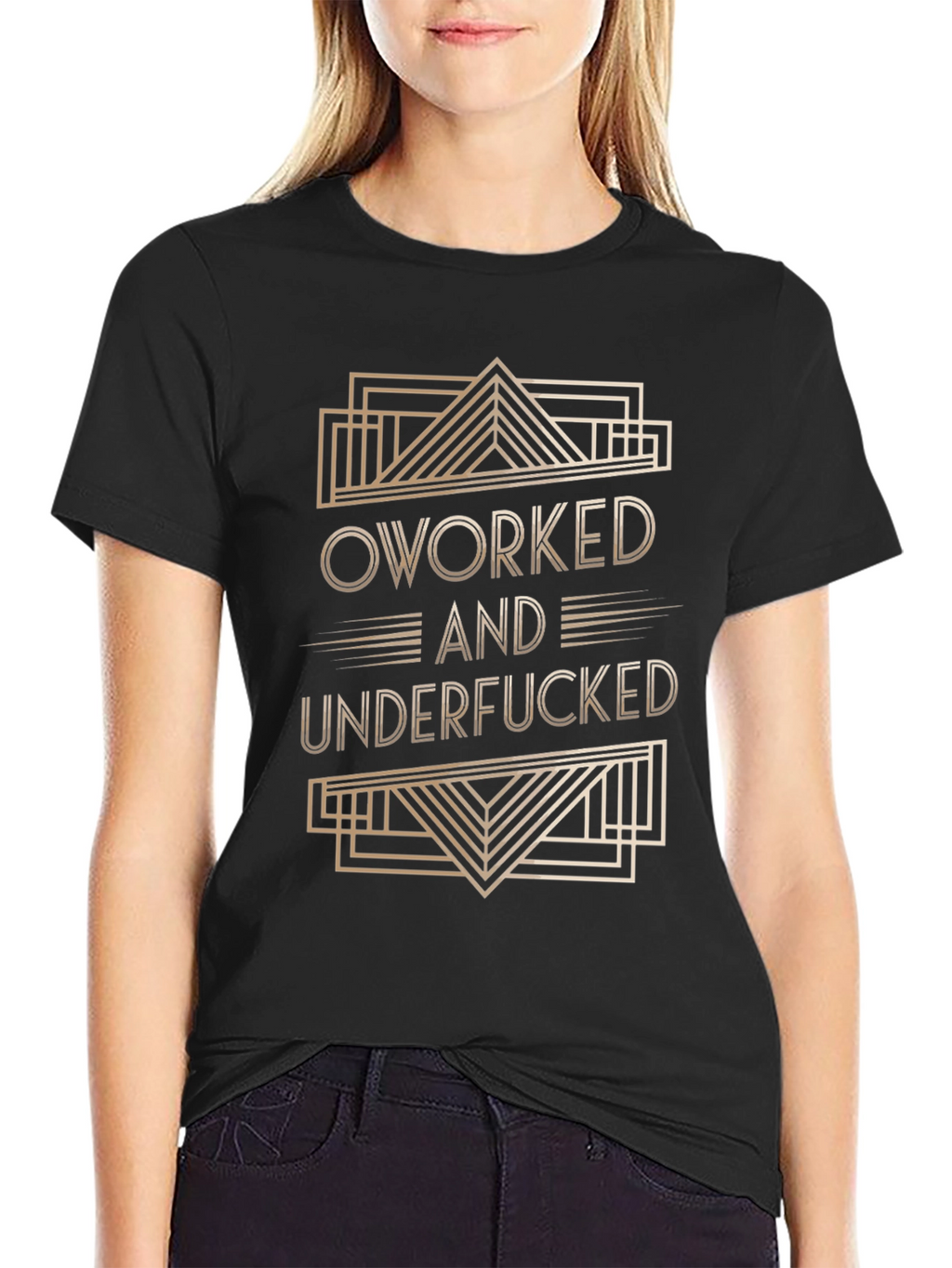 Overworked & Underfucked Graphic Tee
