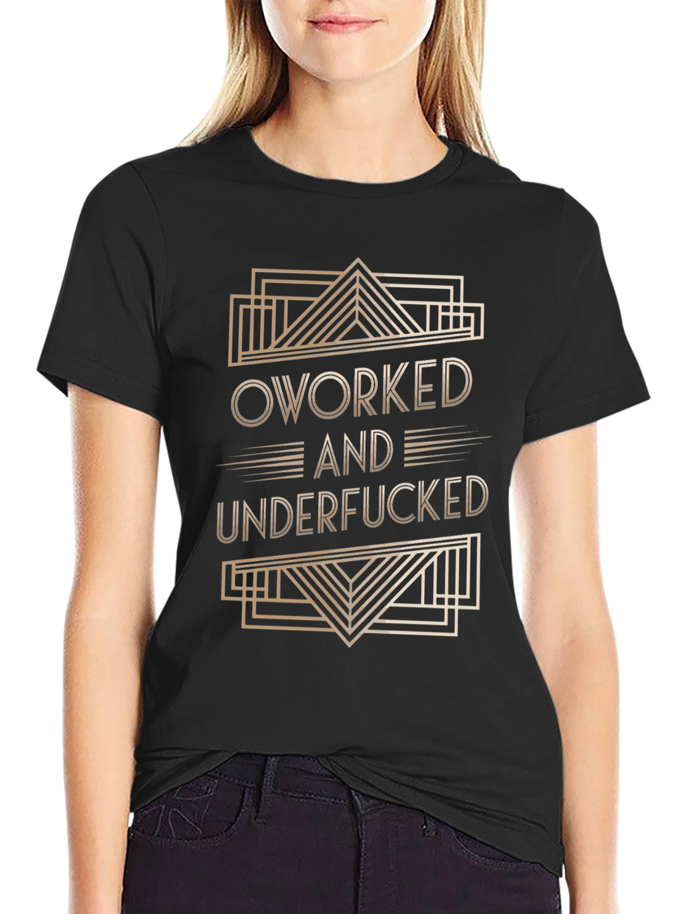 Overworked & Underfucked Graphic Tee