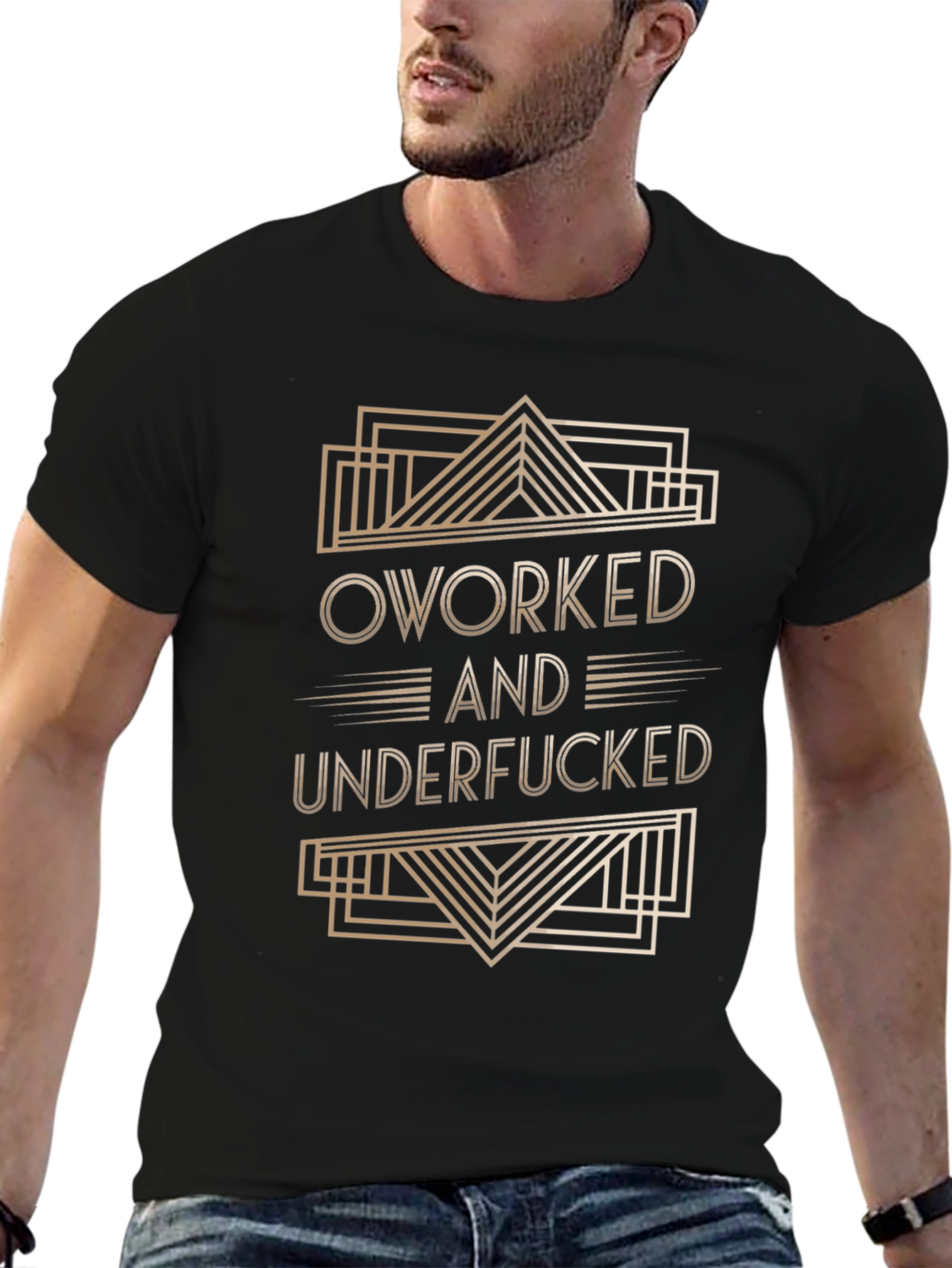 Overworked & Underfucked Graphic Tee