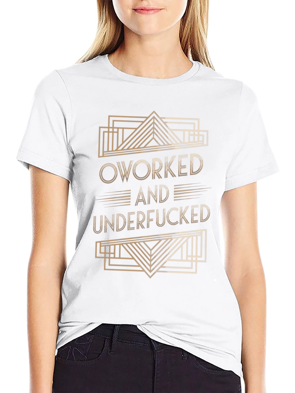 Overworked & Underfucked Graphic Tee