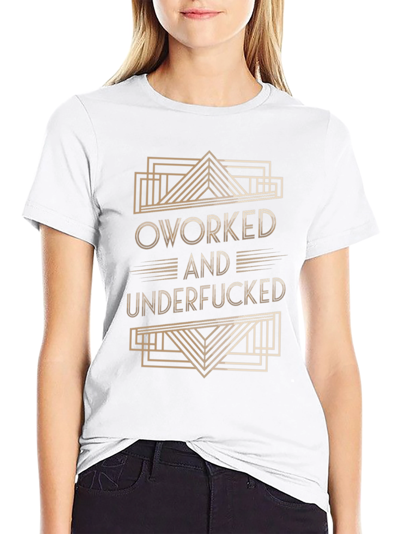 Overworked & Underfucked Graphic Tee