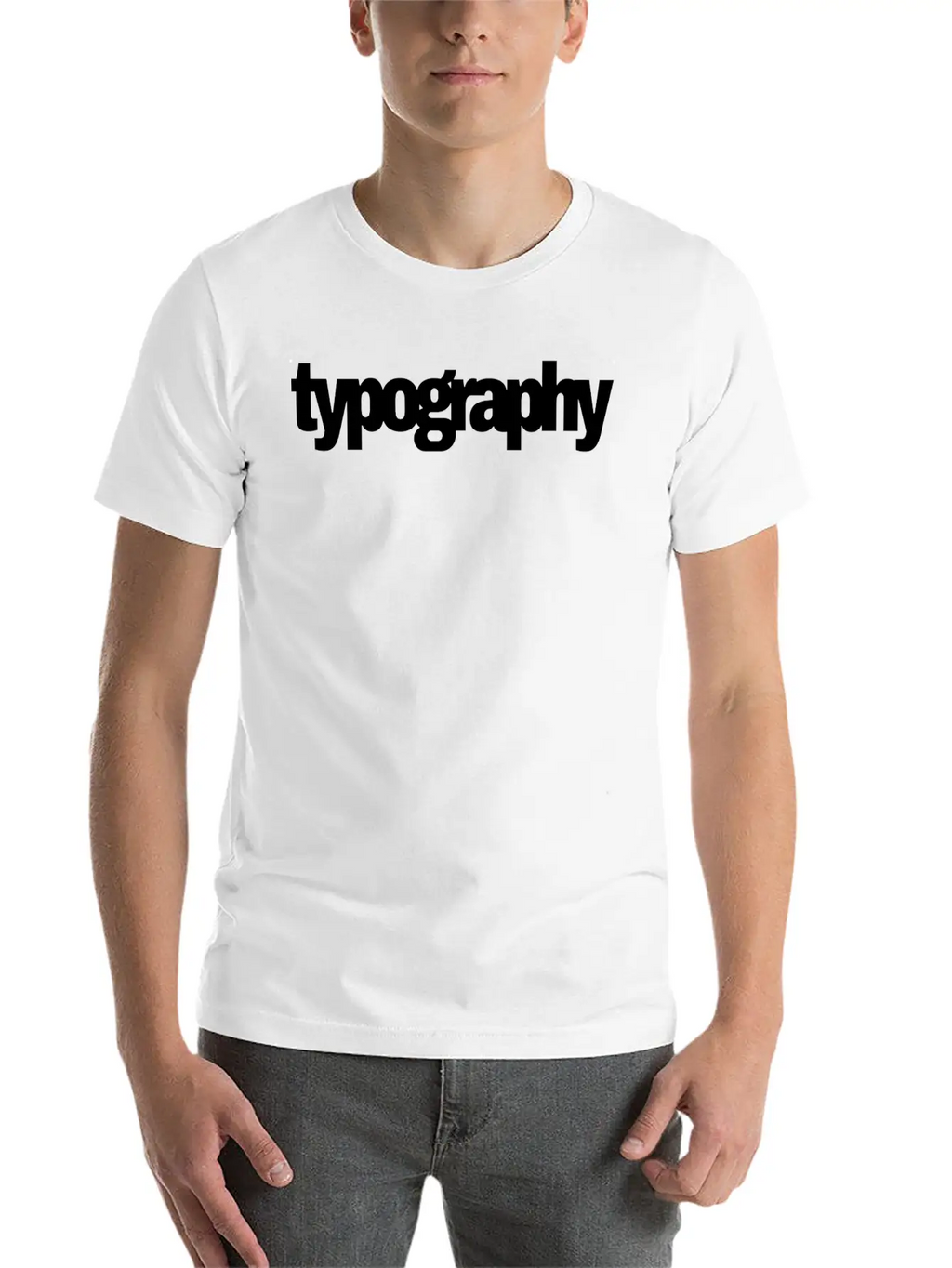 Typography Unisex Casual T-Shirt – Clean Design For Daily Comfort