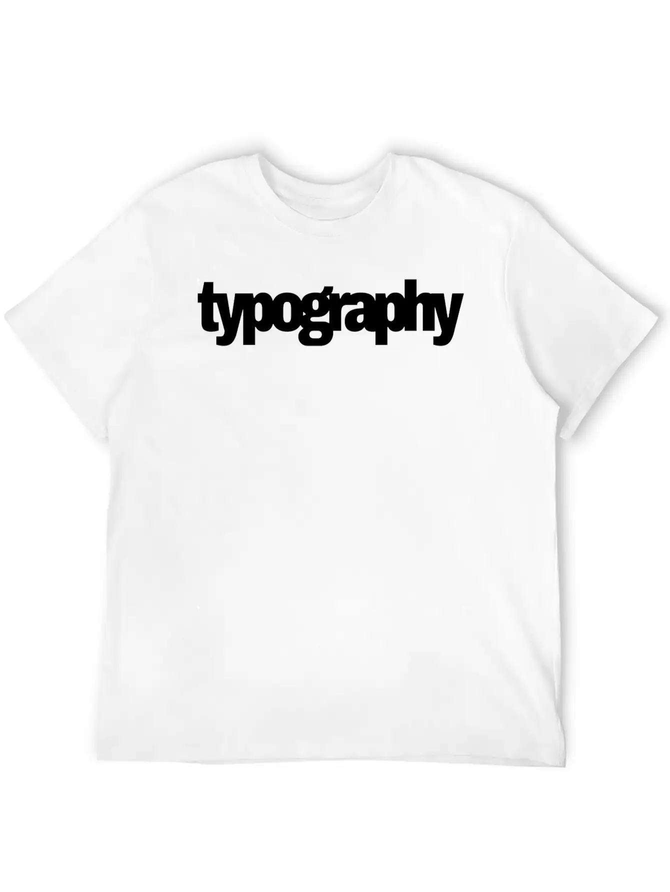 Typography Unisex Casual T-Shirt – Clean Design For Daily Comfort