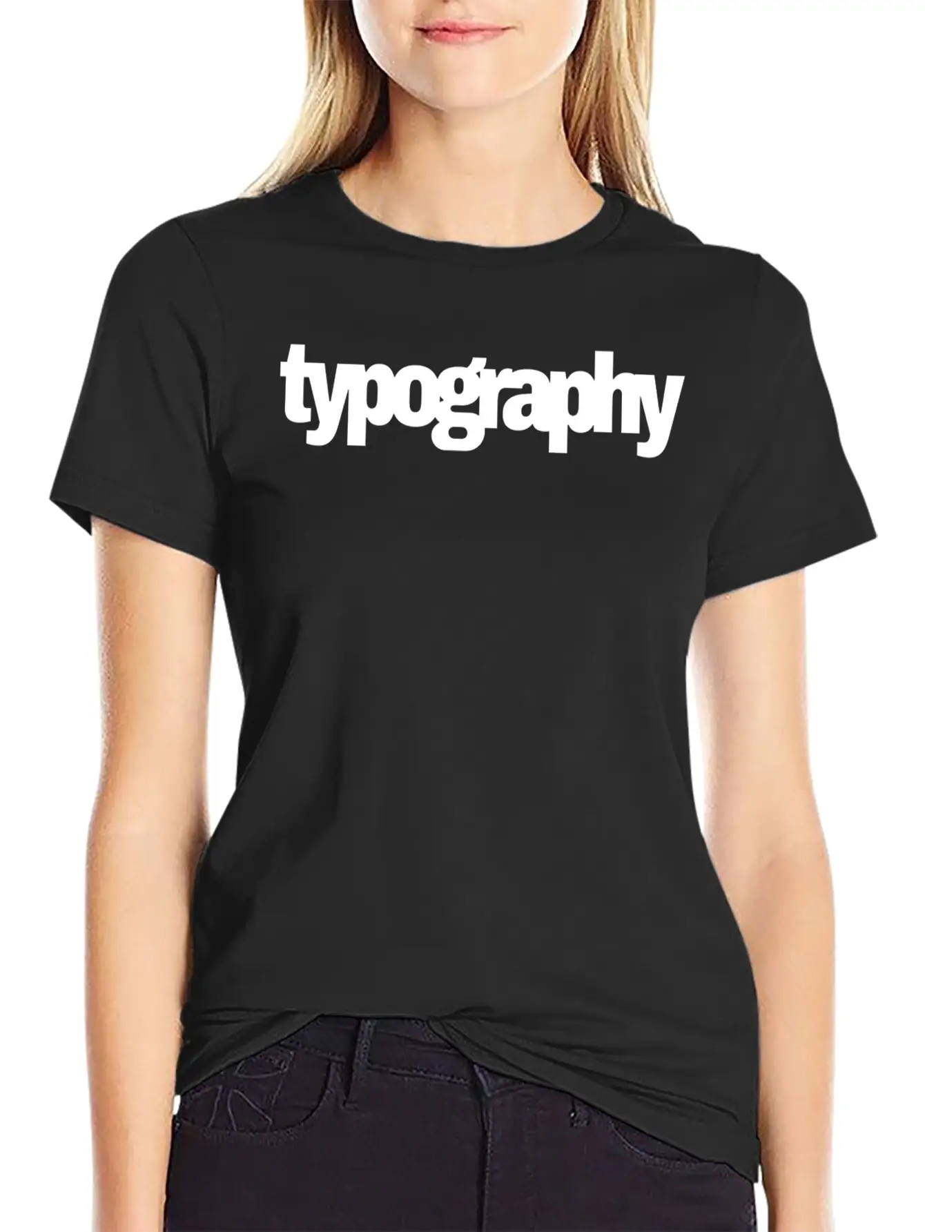 Typography Unisex Casual T-Shirt – Clean Design For Daily Comfort