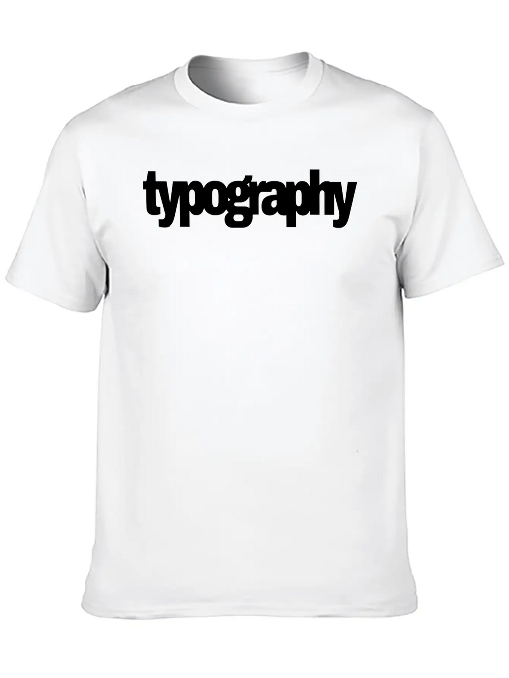 Typography Unisex Casual T-Shirt – Clean Design For Daily Comfort