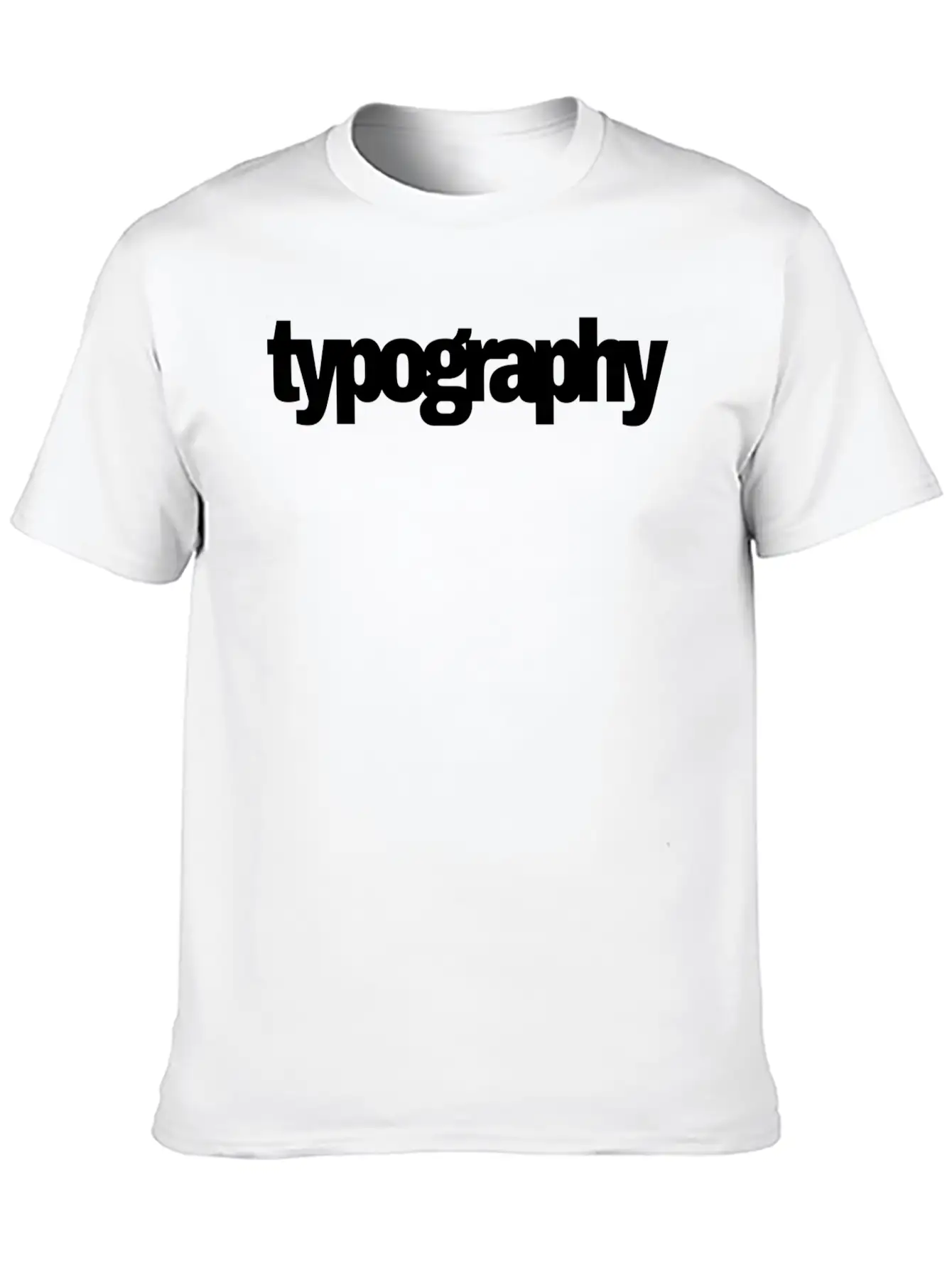Typography Unisex Casual T-Shirt – Clean Design For Daily Comfort