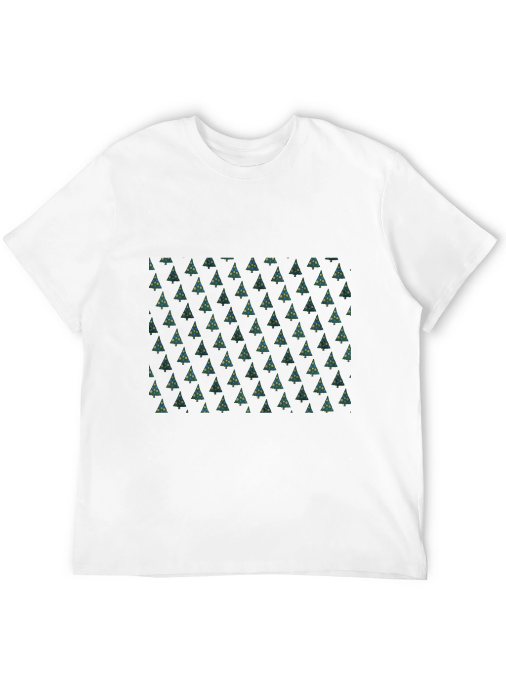 Christmas Tree Pattern T-Shirt