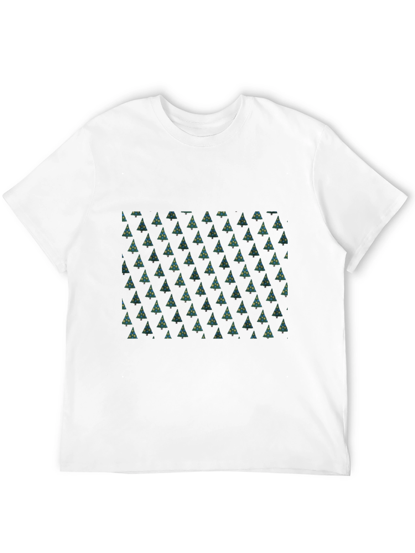 Christmas Tree Pattern T-Shirt