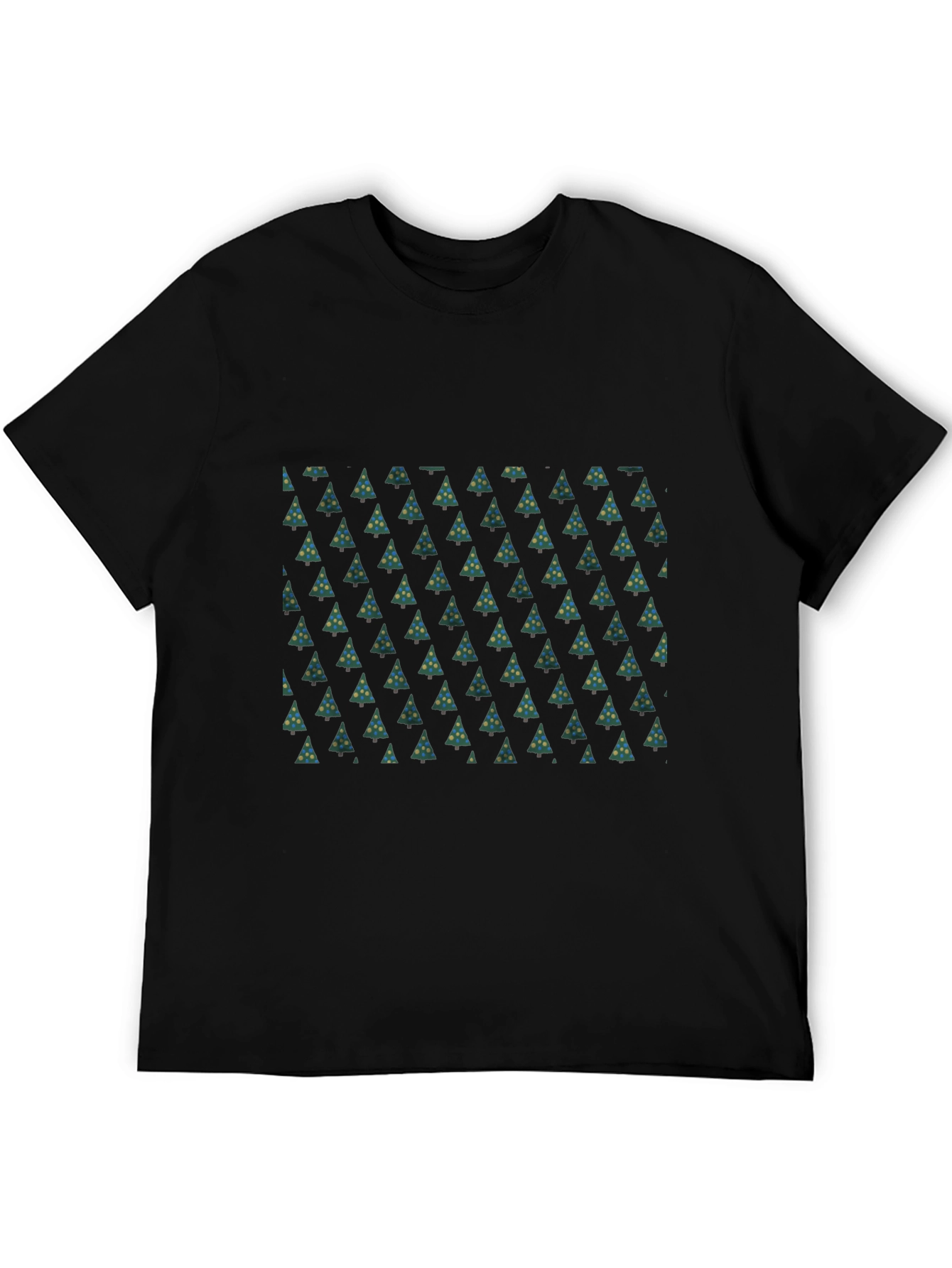 Christmas Tree Pattern T-Shirt