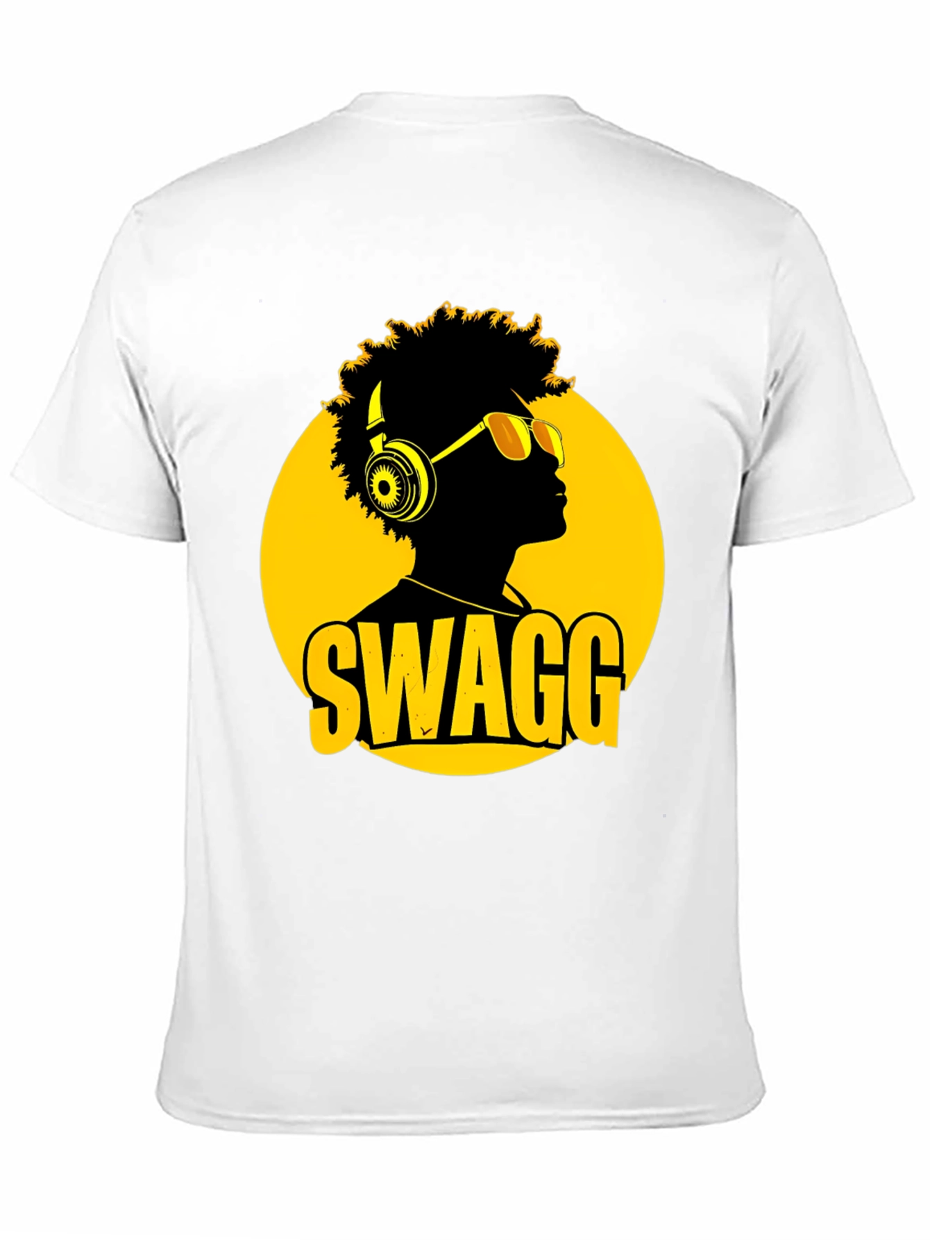 Swagg Graphic T-Shirt - Mens Black Tee