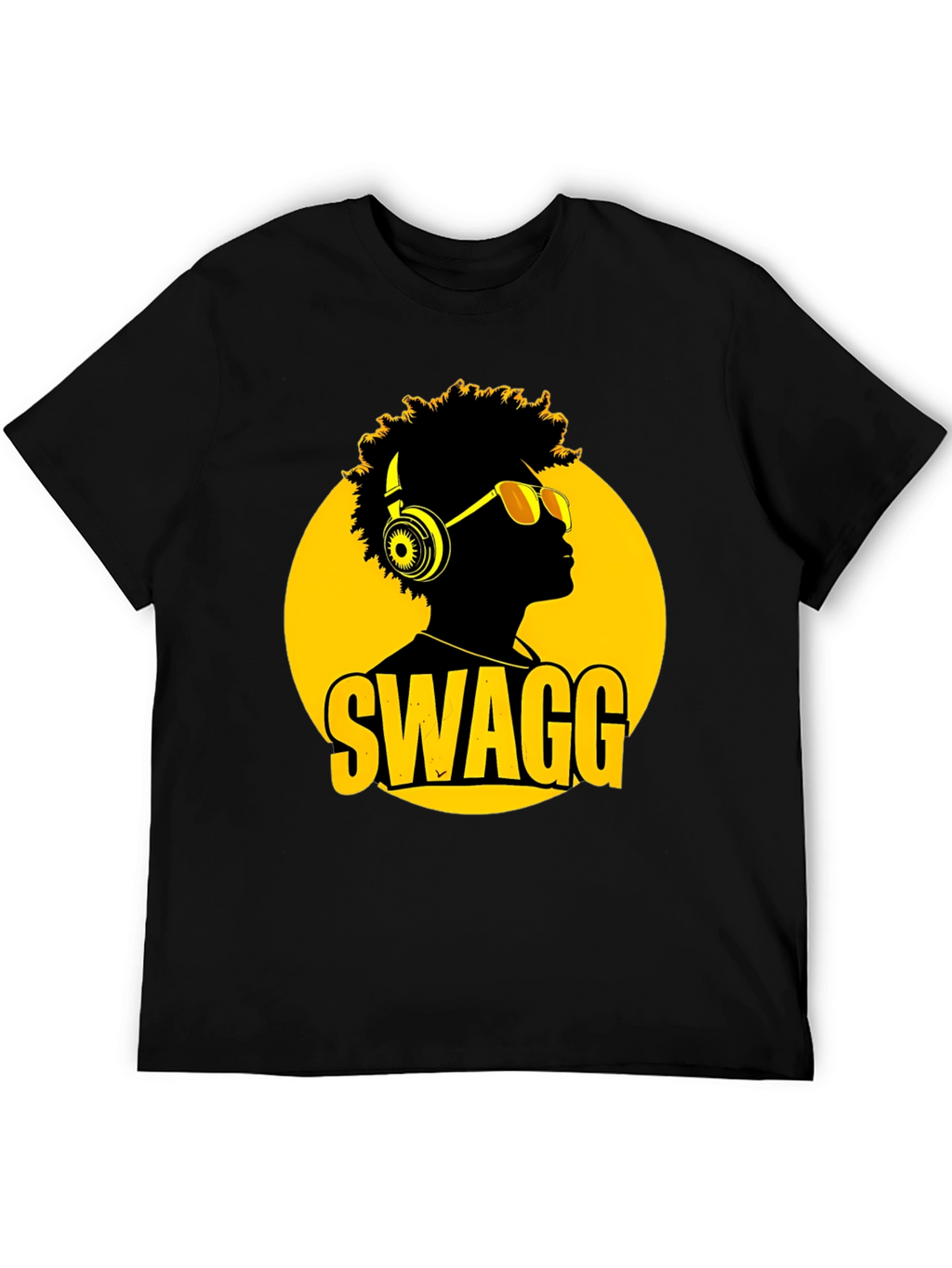 Swagg Graphic T-Shirt - Mens Black Tee