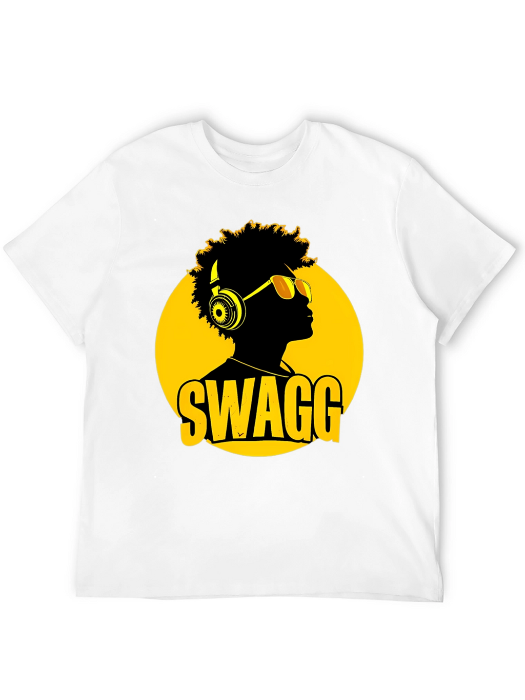Swagg Graphic T-Shirt - Mens Black Tee