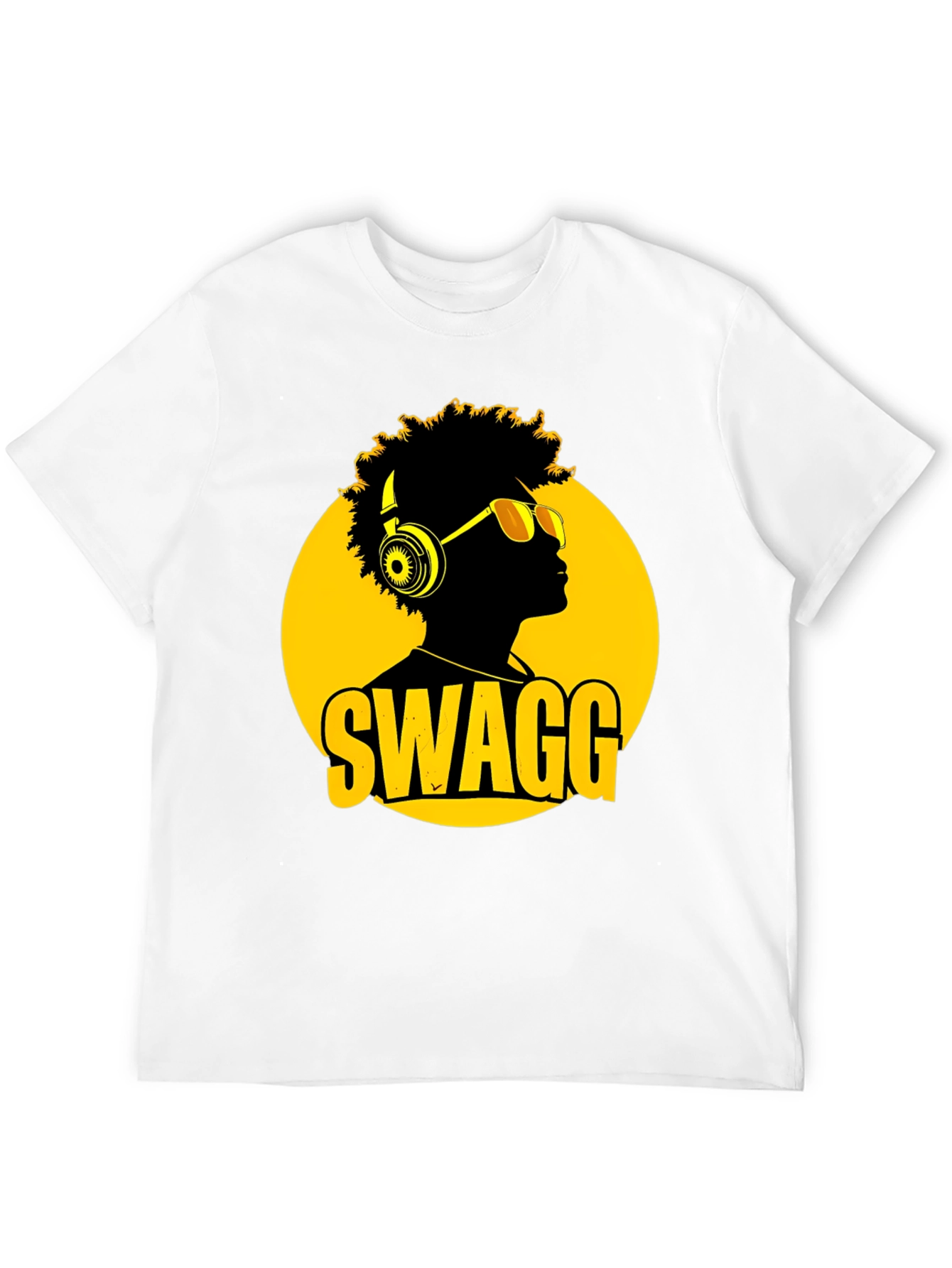 Swagg Graphic T-Shirt - Mens Black Tee