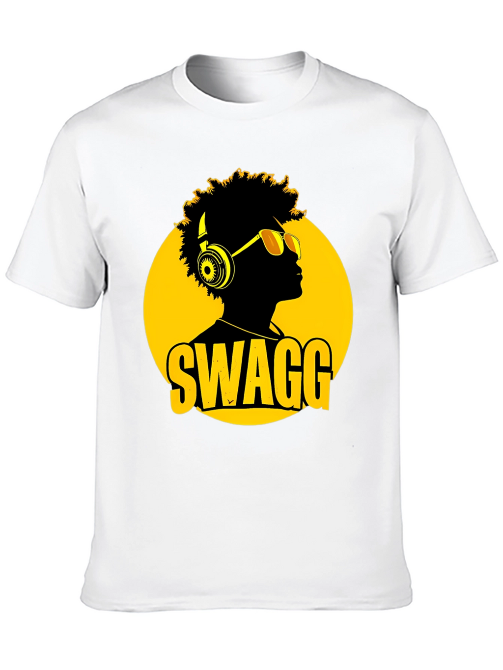 Swagg Graphic T-Shirt - Mens Black Tee
