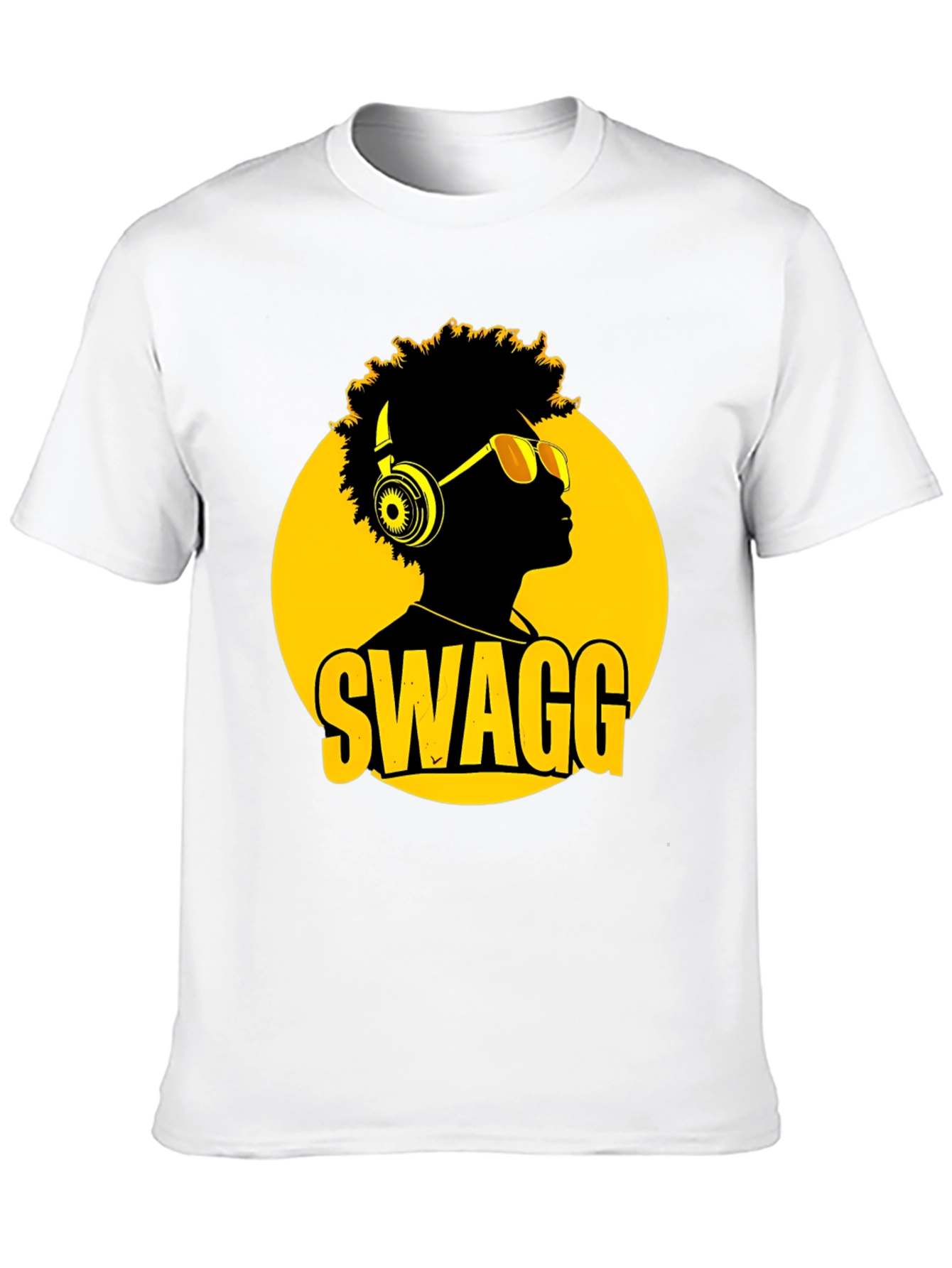 Swagg Graphic T-Shirt - Mens Black Tee