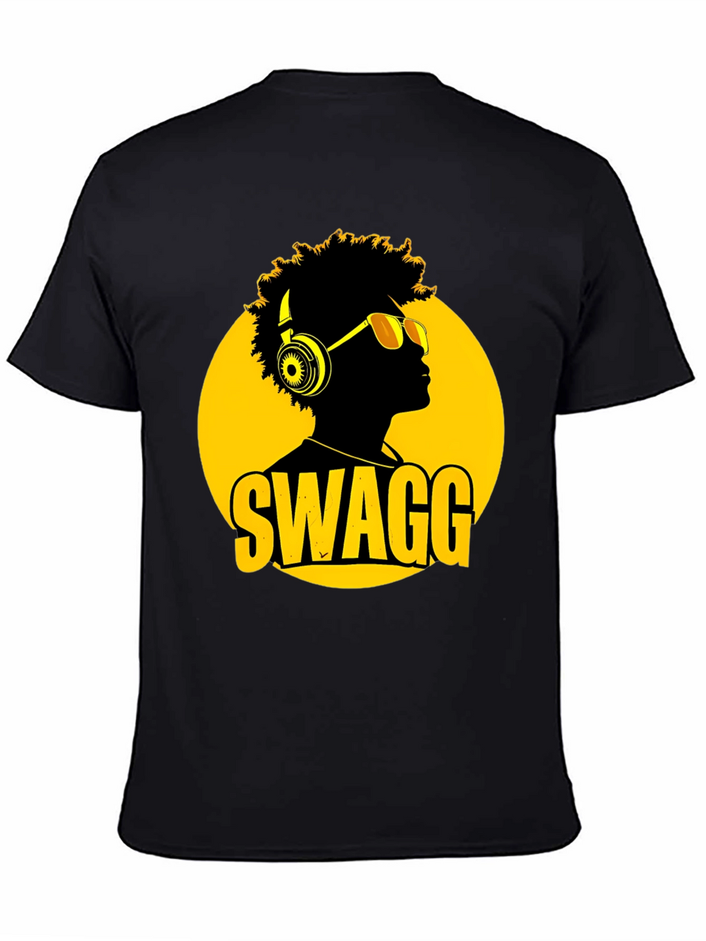 Swagg Graphic T-Shirt - Mens Black Tee