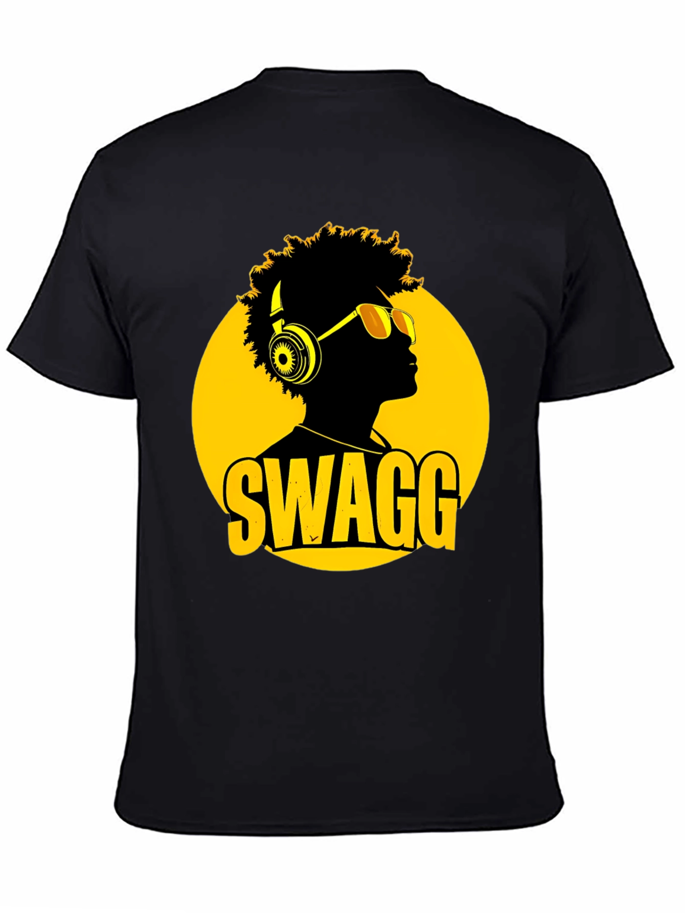Swagg Graphic T-Shirt - Mens Black Tee