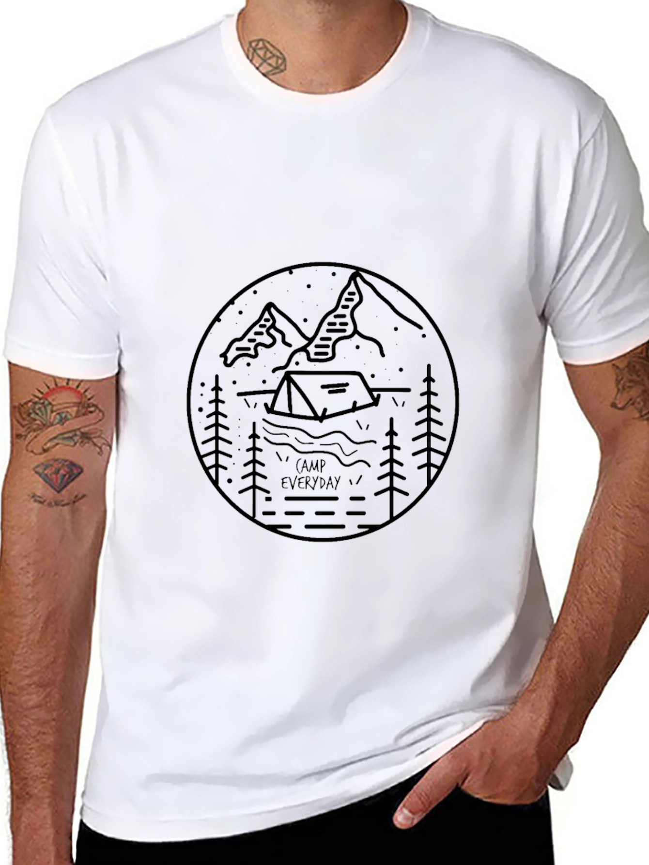 Camp Everyday Graphic Tee