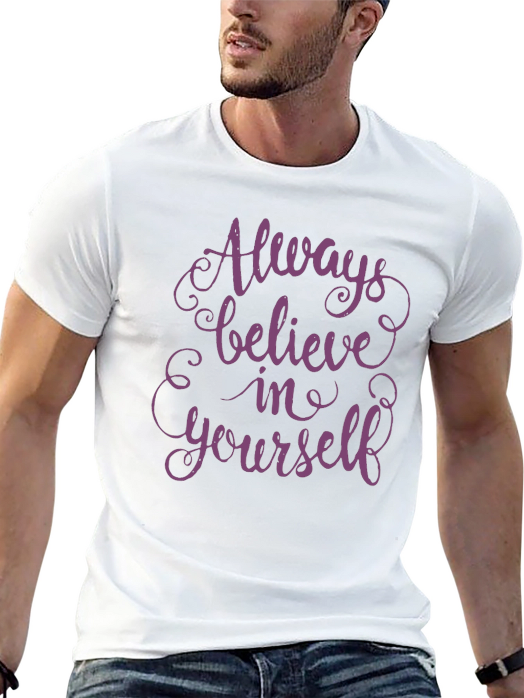 Always Believe Yourself Graphic Tee