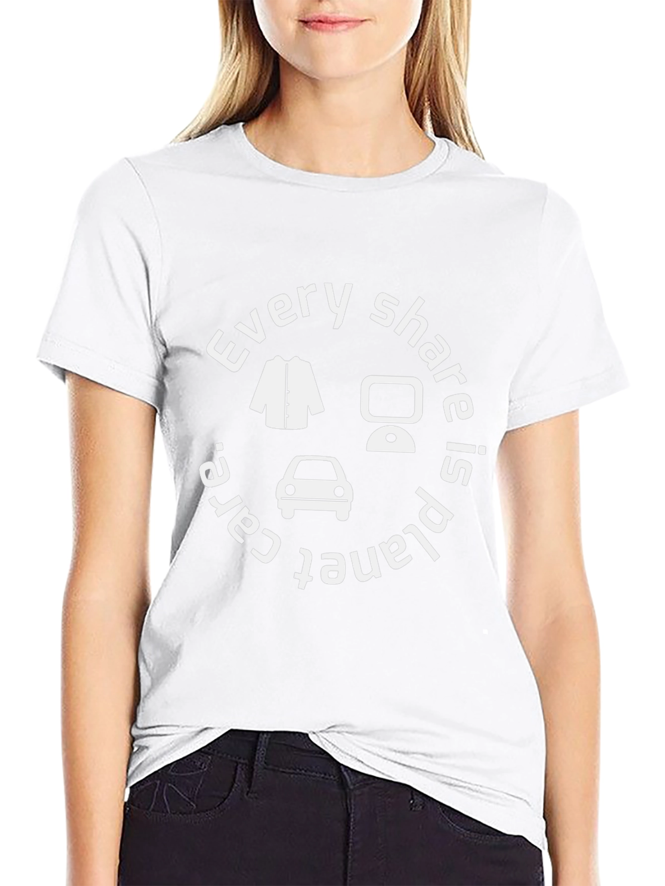 Every Share Is Planet Care Black T-Shirt
