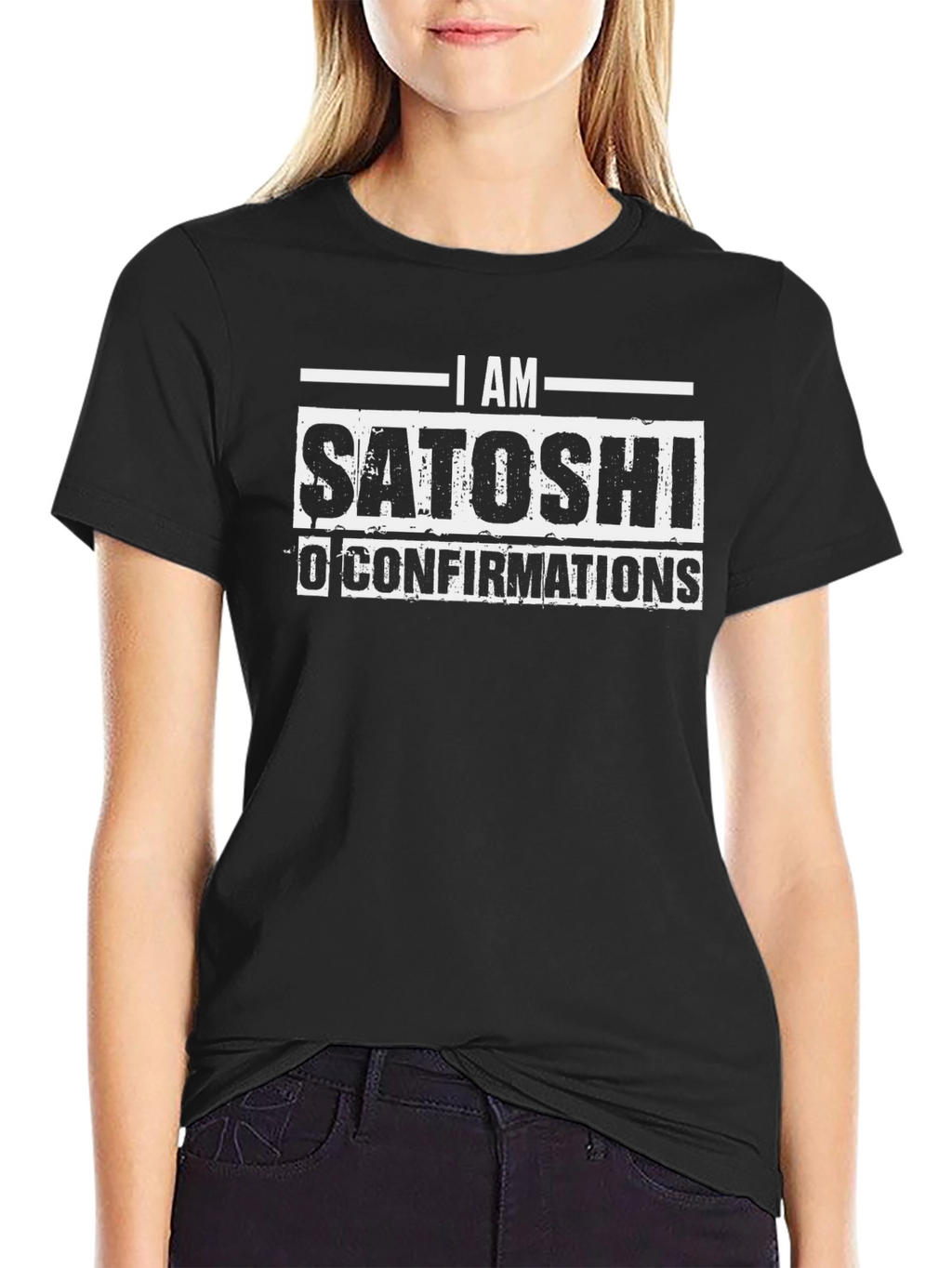 I am Satoshi T-Shirt - Bitcoin Cryptocurrency