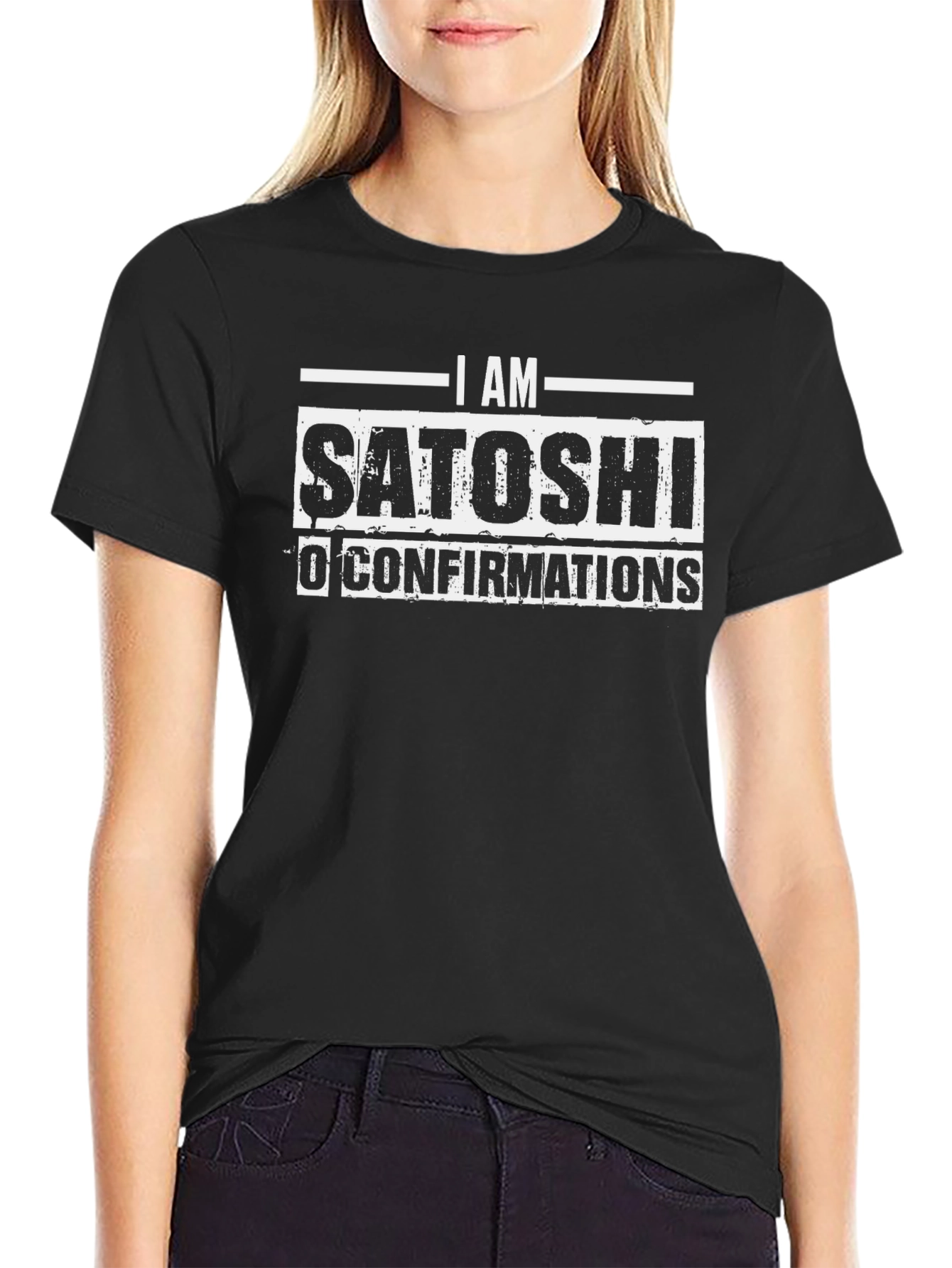 I am Satoshi T-Shirt - Bitcoin Cryptocurrency