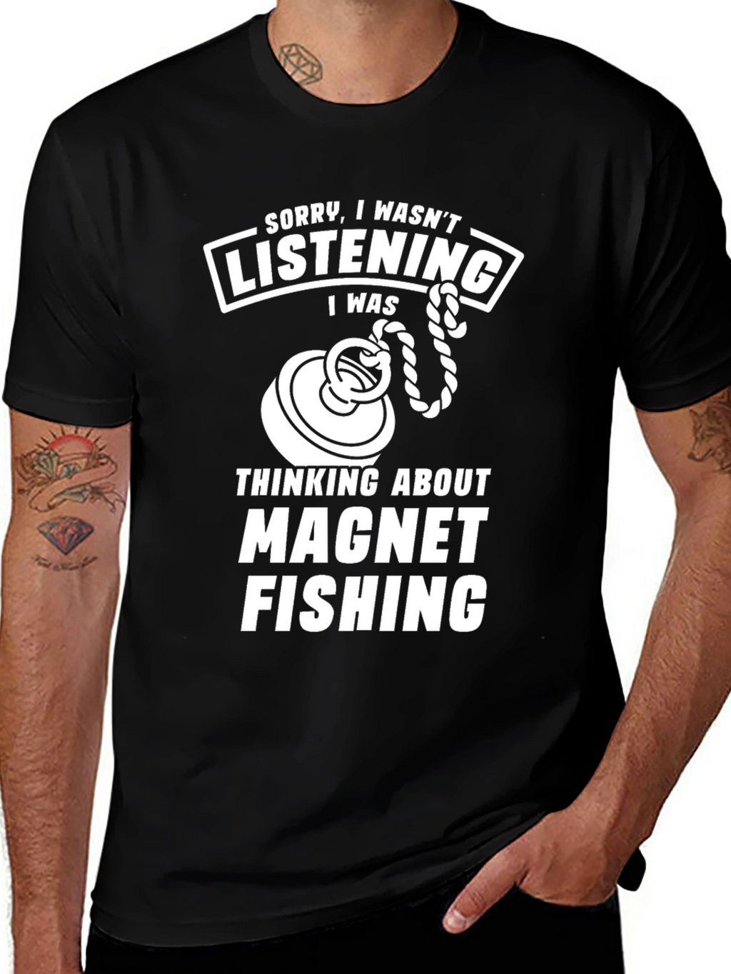 Magnet Fishing Graphic T-Shirt