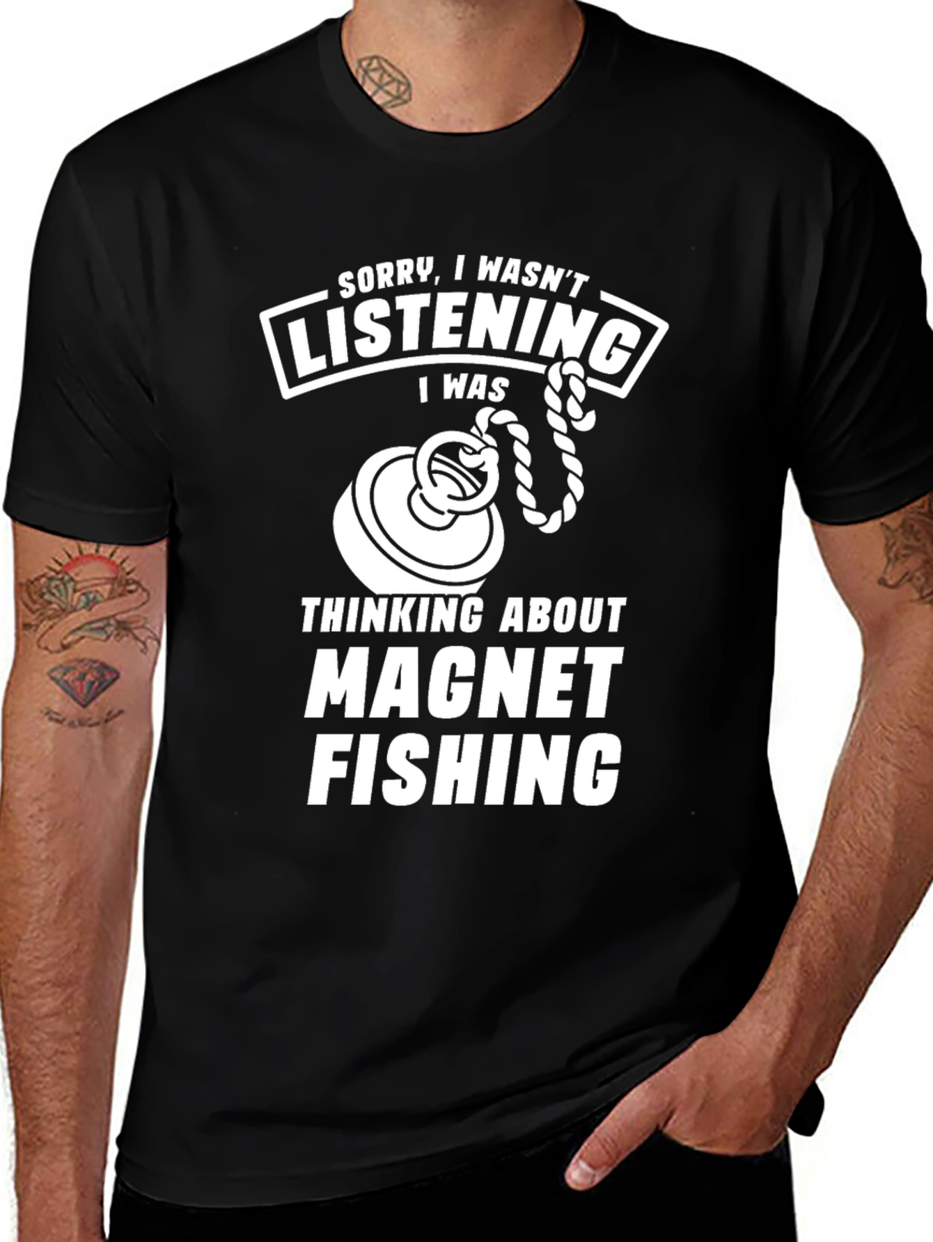 Magnet Fishing Graphic T-Shirt