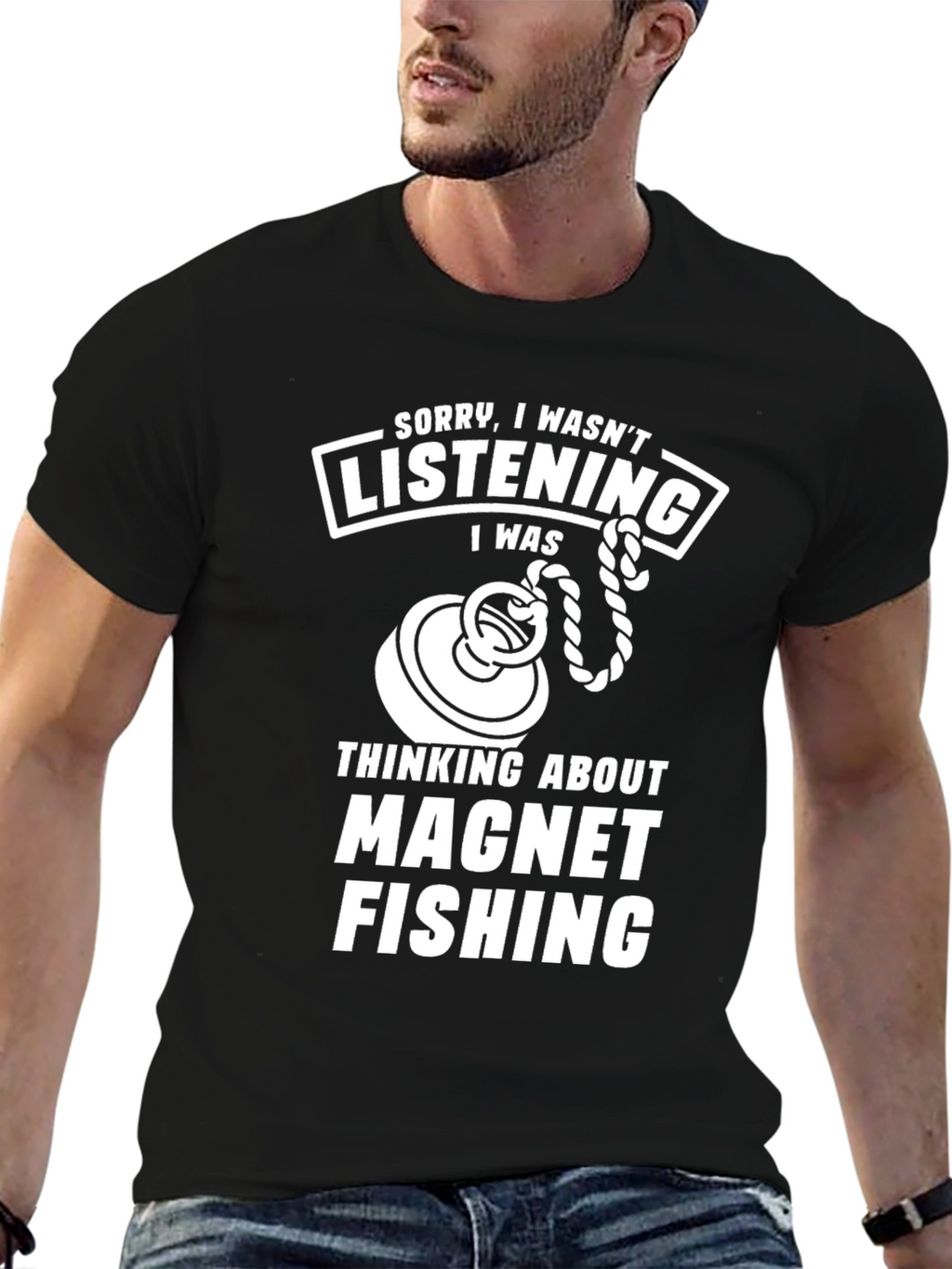 Magnet Fishing Graphic T-Shirt