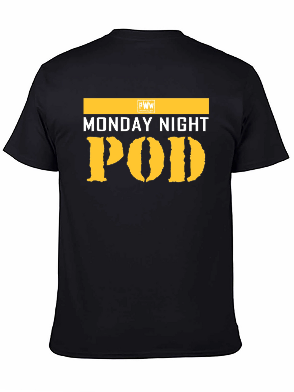 Monday Night POD T-Shirt - Black