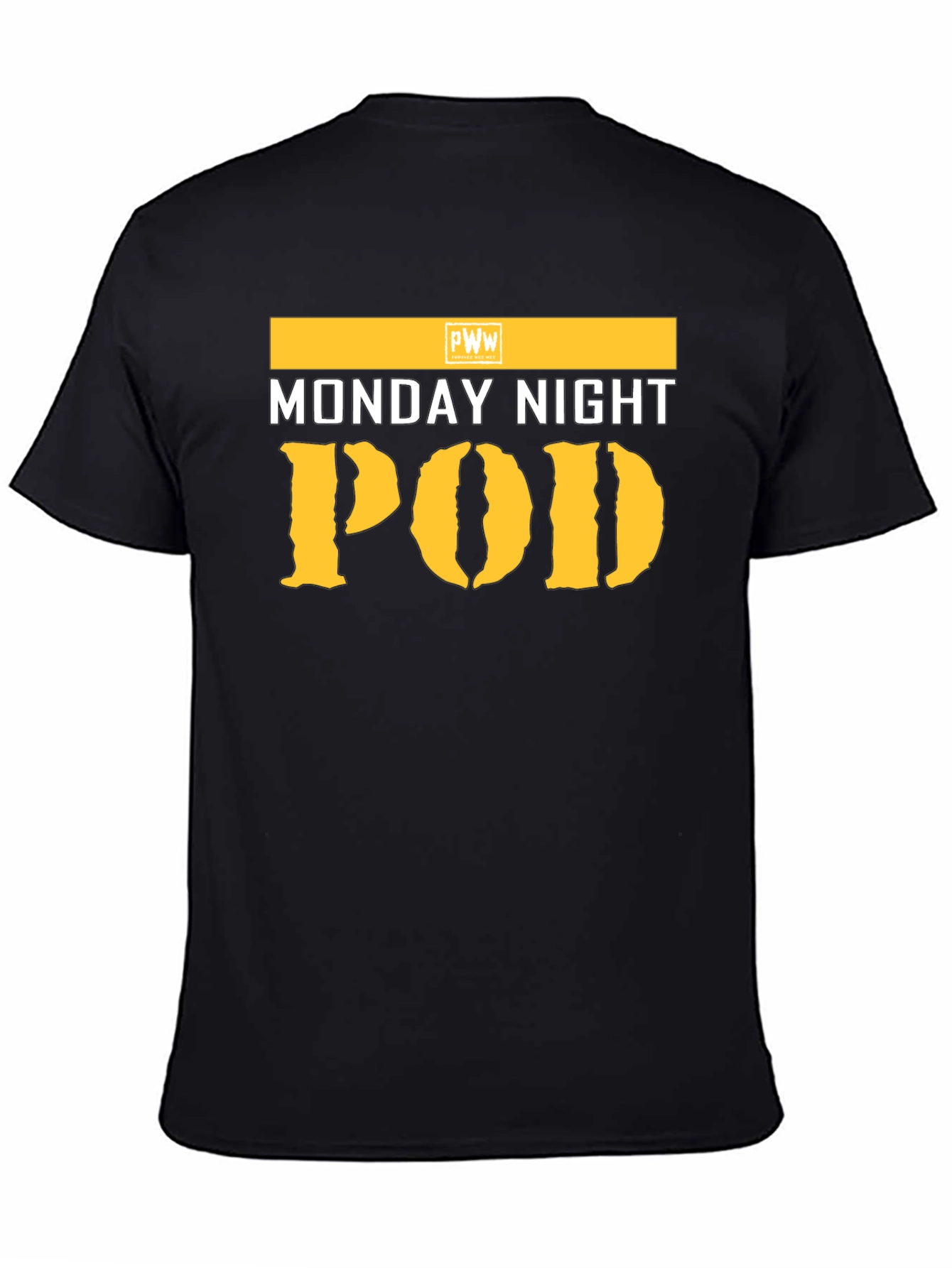Monday Night POD T-Shirt - Black