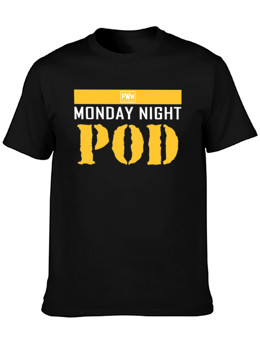 Monday Night POD T-Shirt - Black