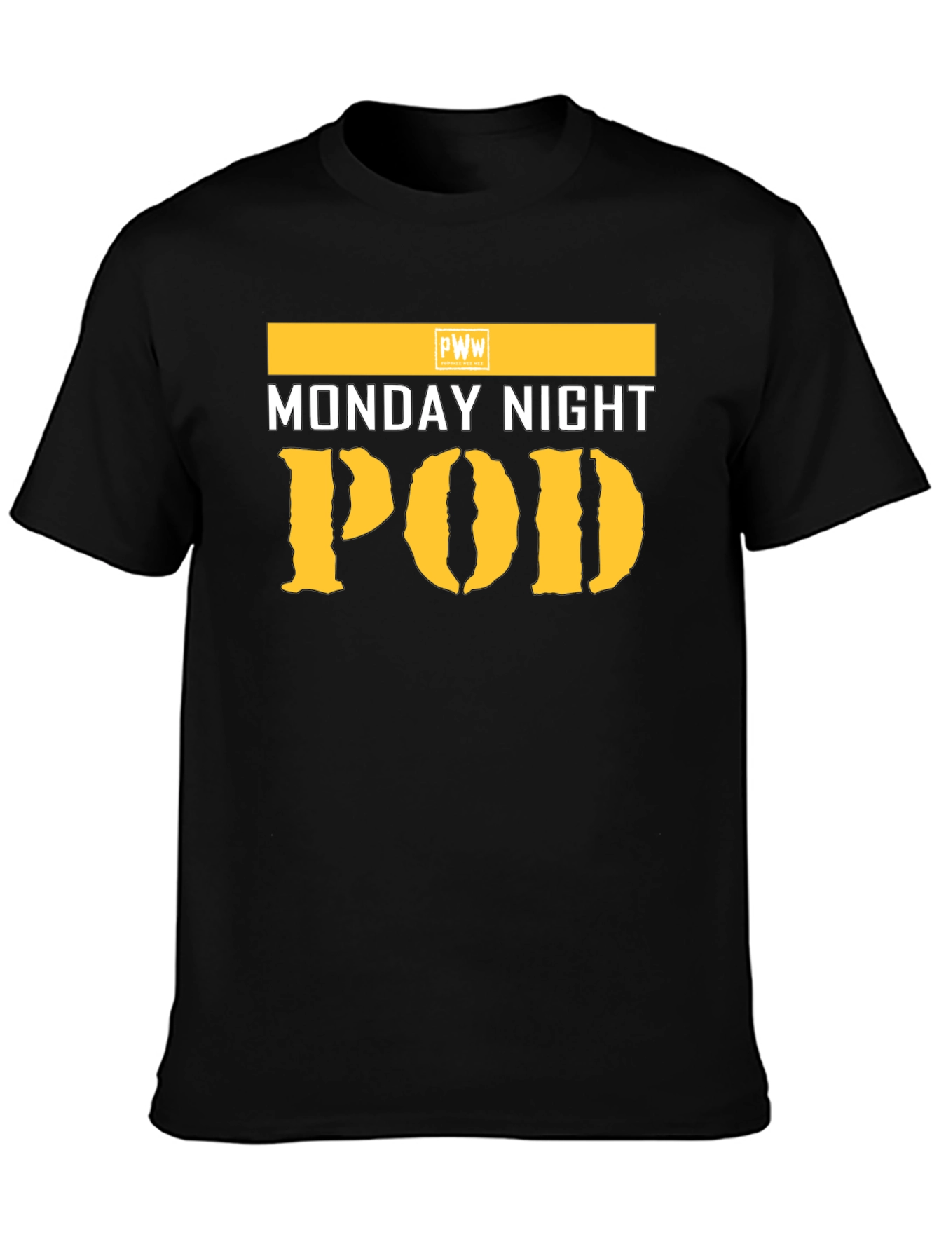 Monday Night POD T-Shirt - Black