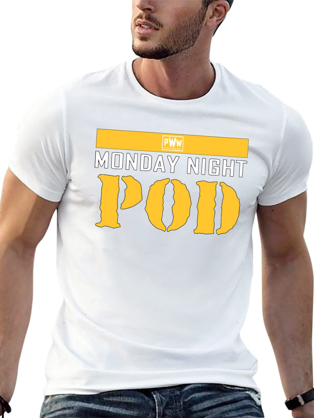 Monday Night POD T-Shirt - Black