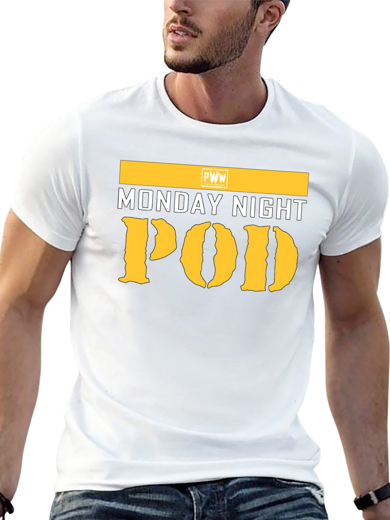 Monday Night POD T-Shirt - Black