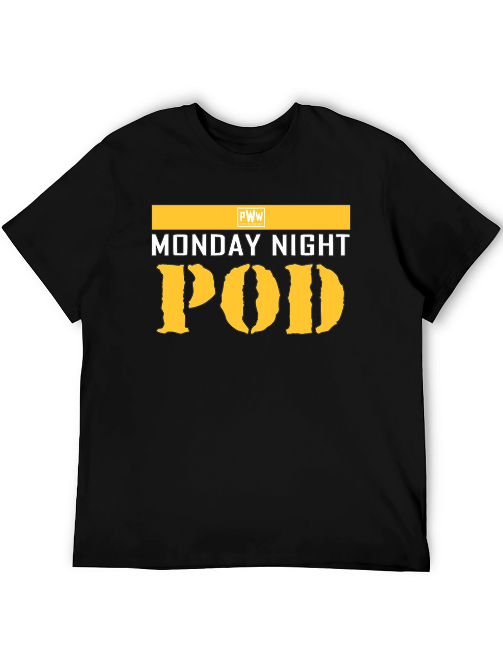 Monday Night POD T-Shirt - Black