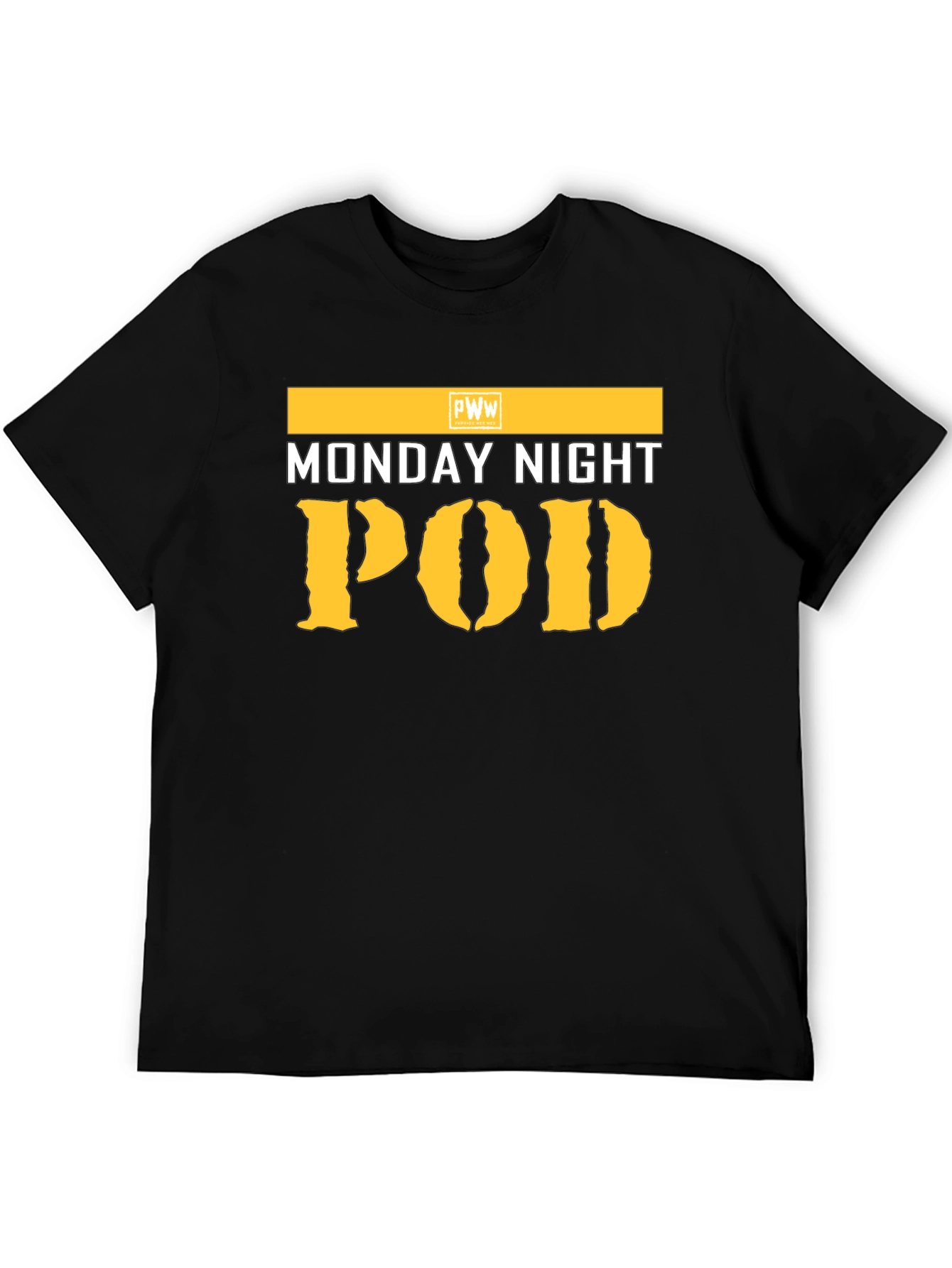 Monday Night POD T-Shirt - Black