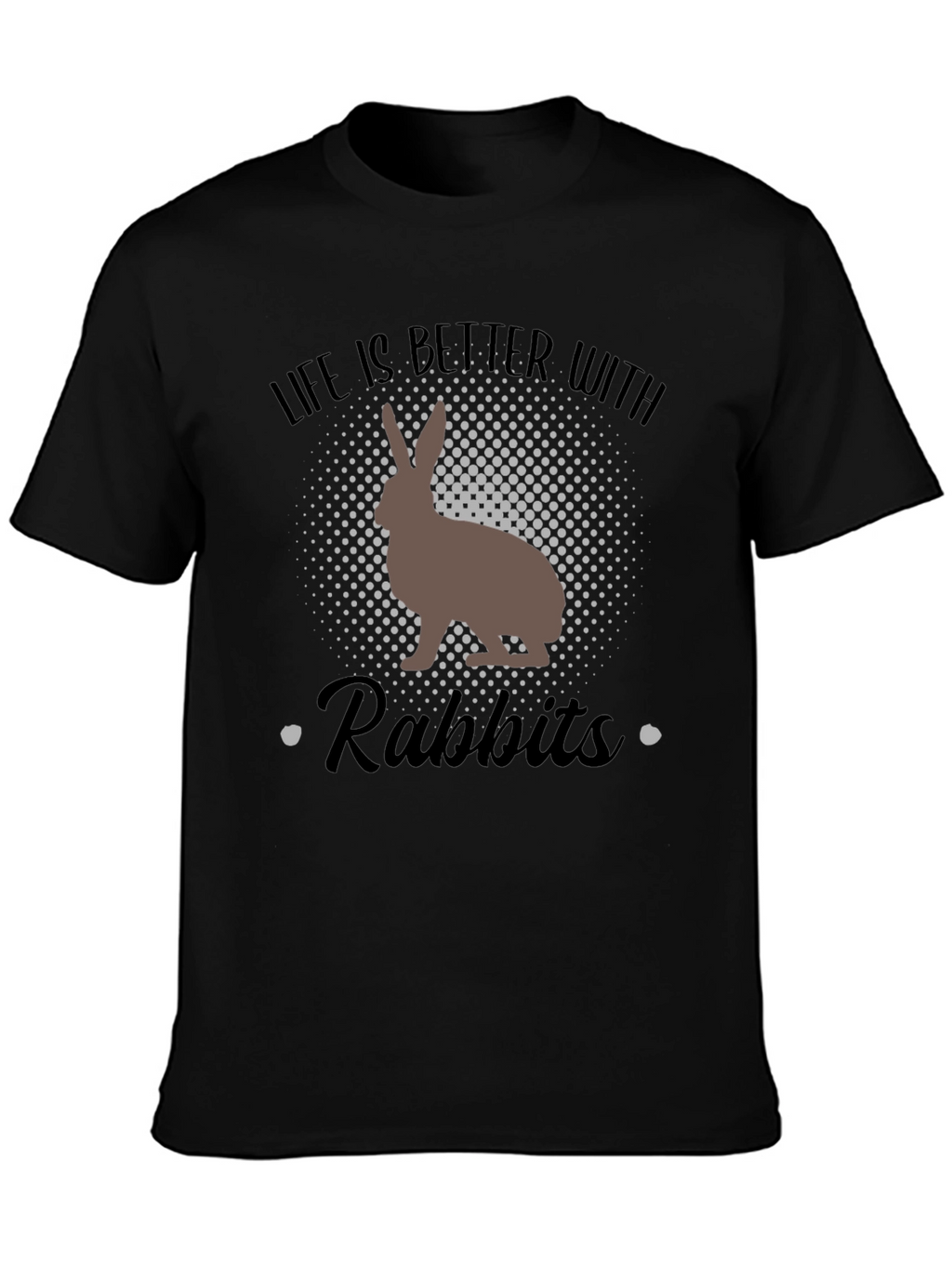 Life Is Better With Rabbits Graphic Tee