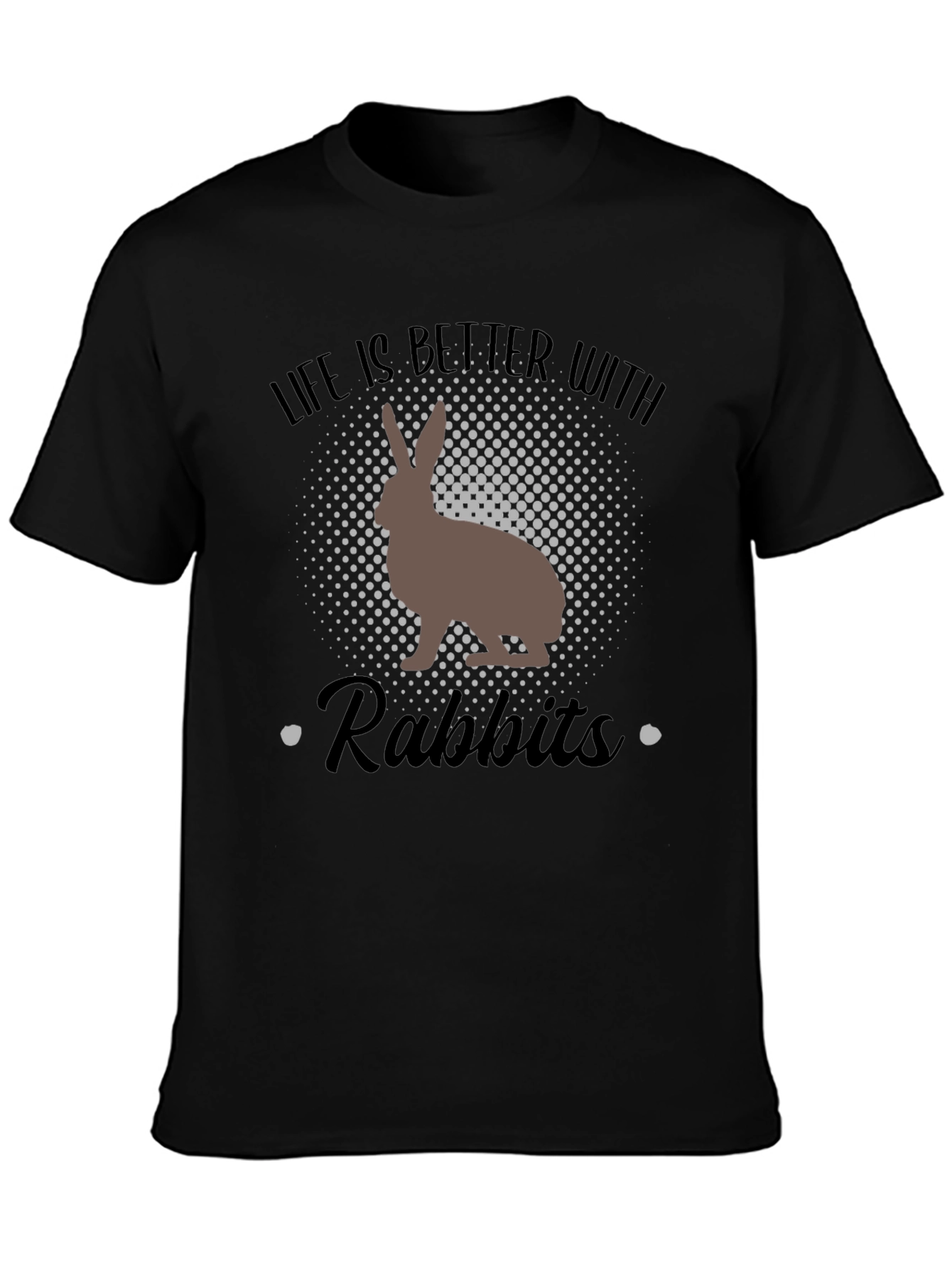 Life Is Better With Rabbits Graphic Tee
