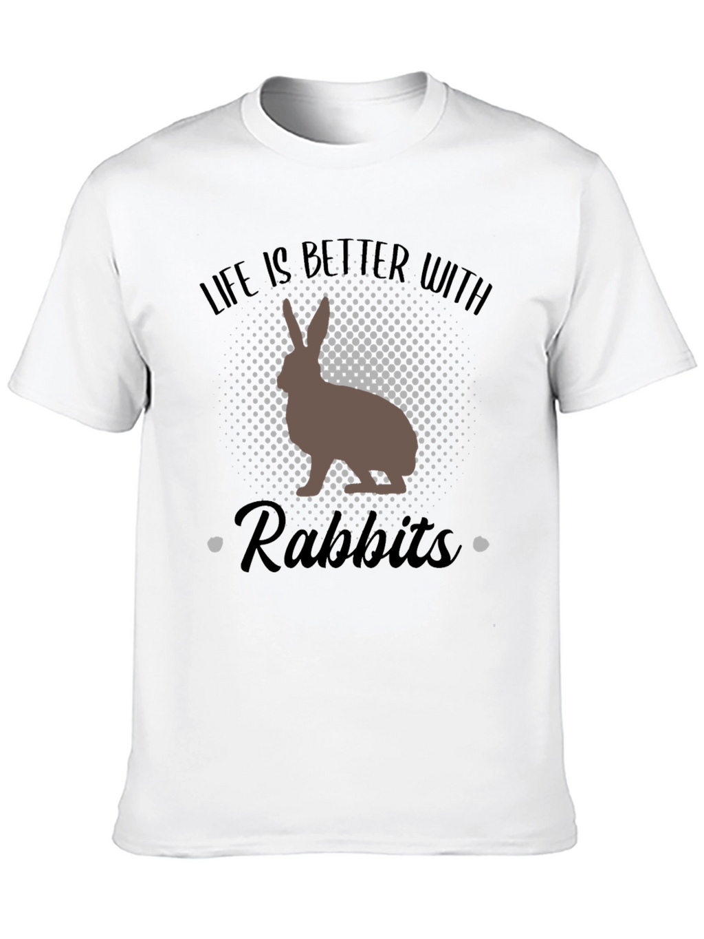 Life Is Better With Rabbits Graphic Tee